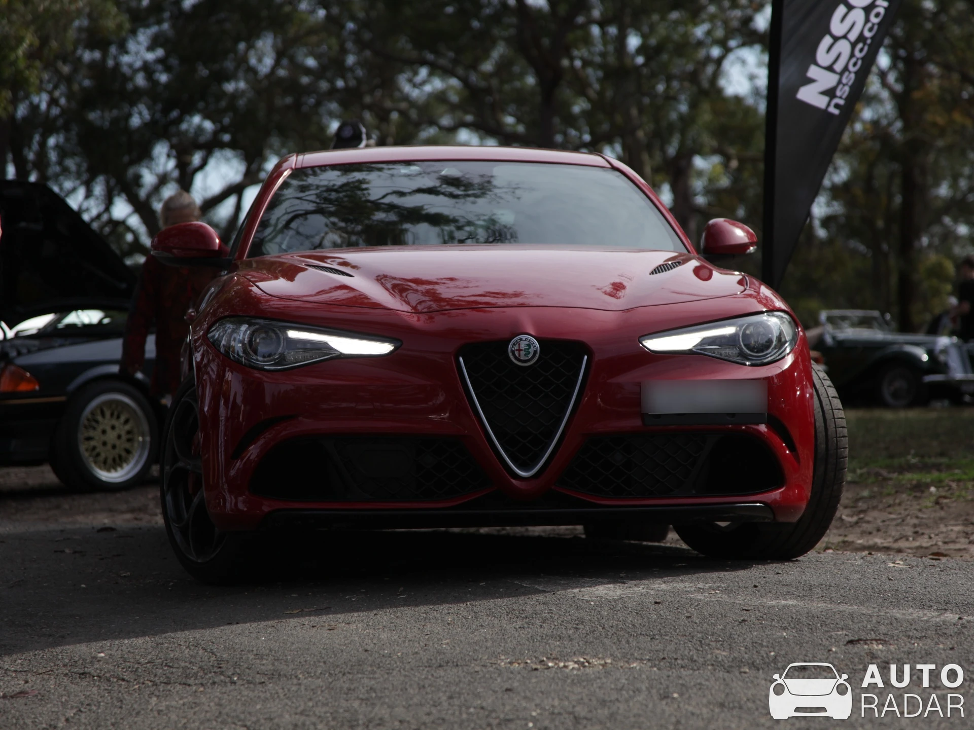 Alfa Romeo Giulia Quadrifoglio spotted in Bankstown, Australia
