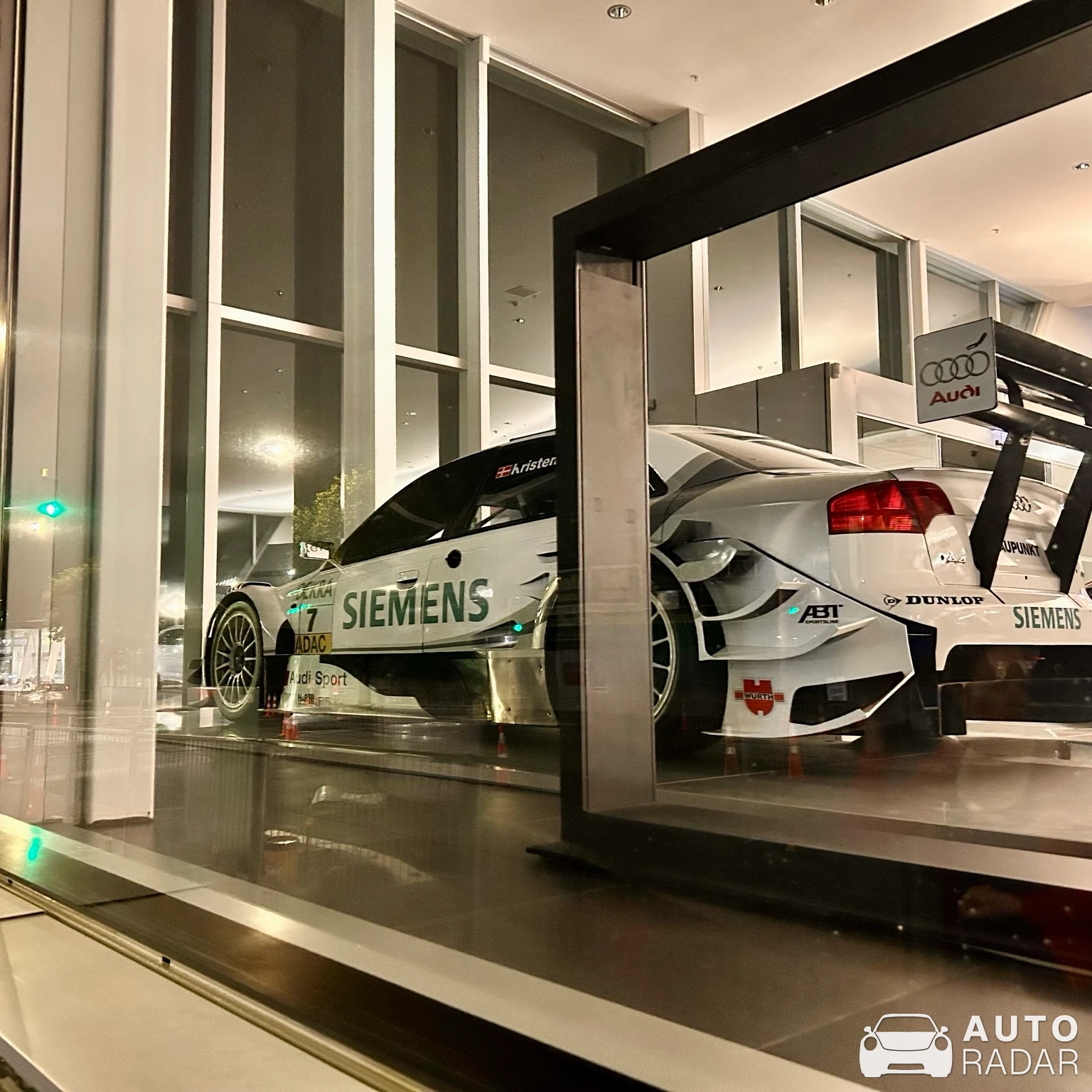 Audi A4 DTM spotted in Auckland