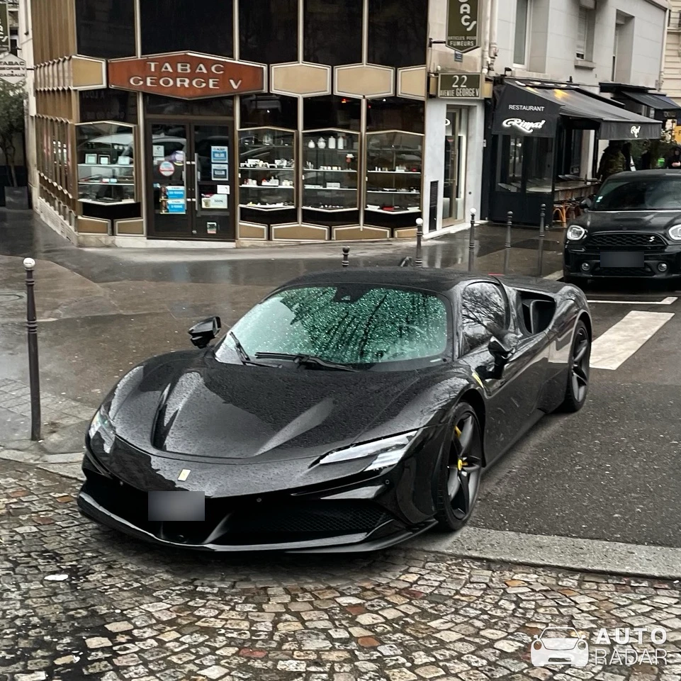 Ferrari SF90 Stradale spotted in Paris, France