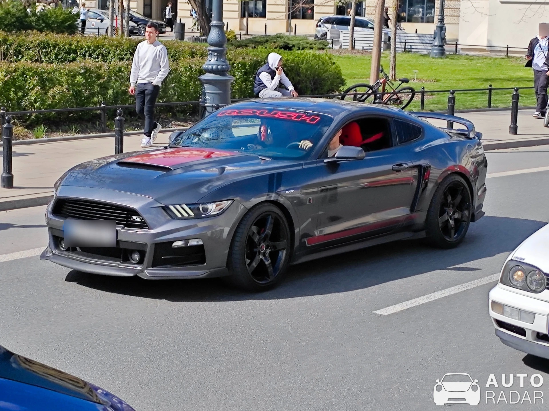 Ford Mustang GT S550 Roush Stage 3 spotted in Warszawa