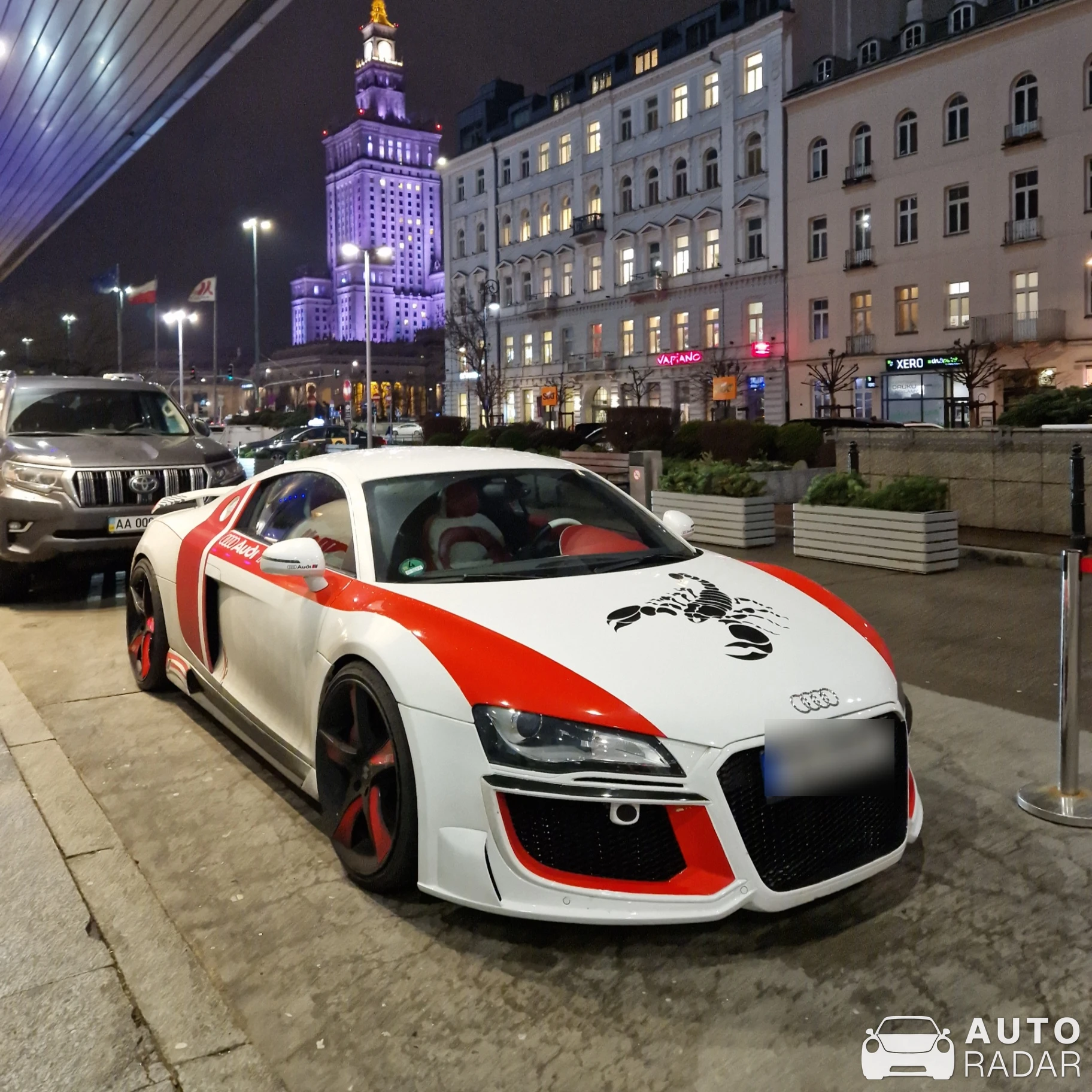 Audi R8 V10 Regula Tuning spotted in Warszawa, Poland
