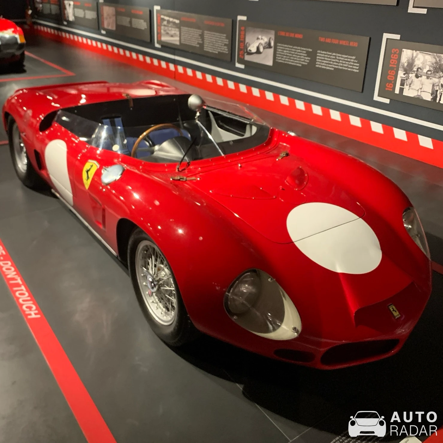 Ferrari 268 SP spotted in Maranello, Italy