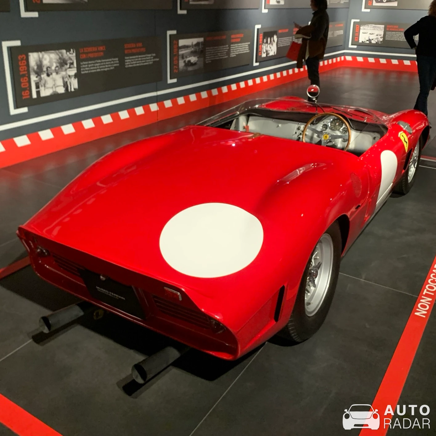 Ferrari 268 SP spotted in Maranello