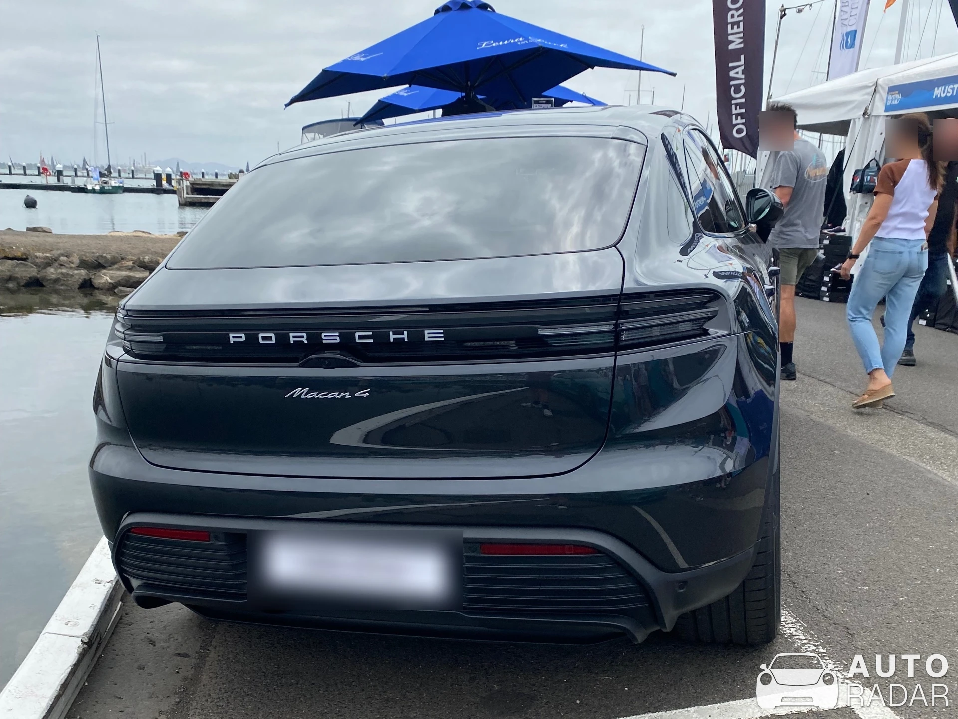 Porsche Macan 4 EV spotted in Geelong, Australia
