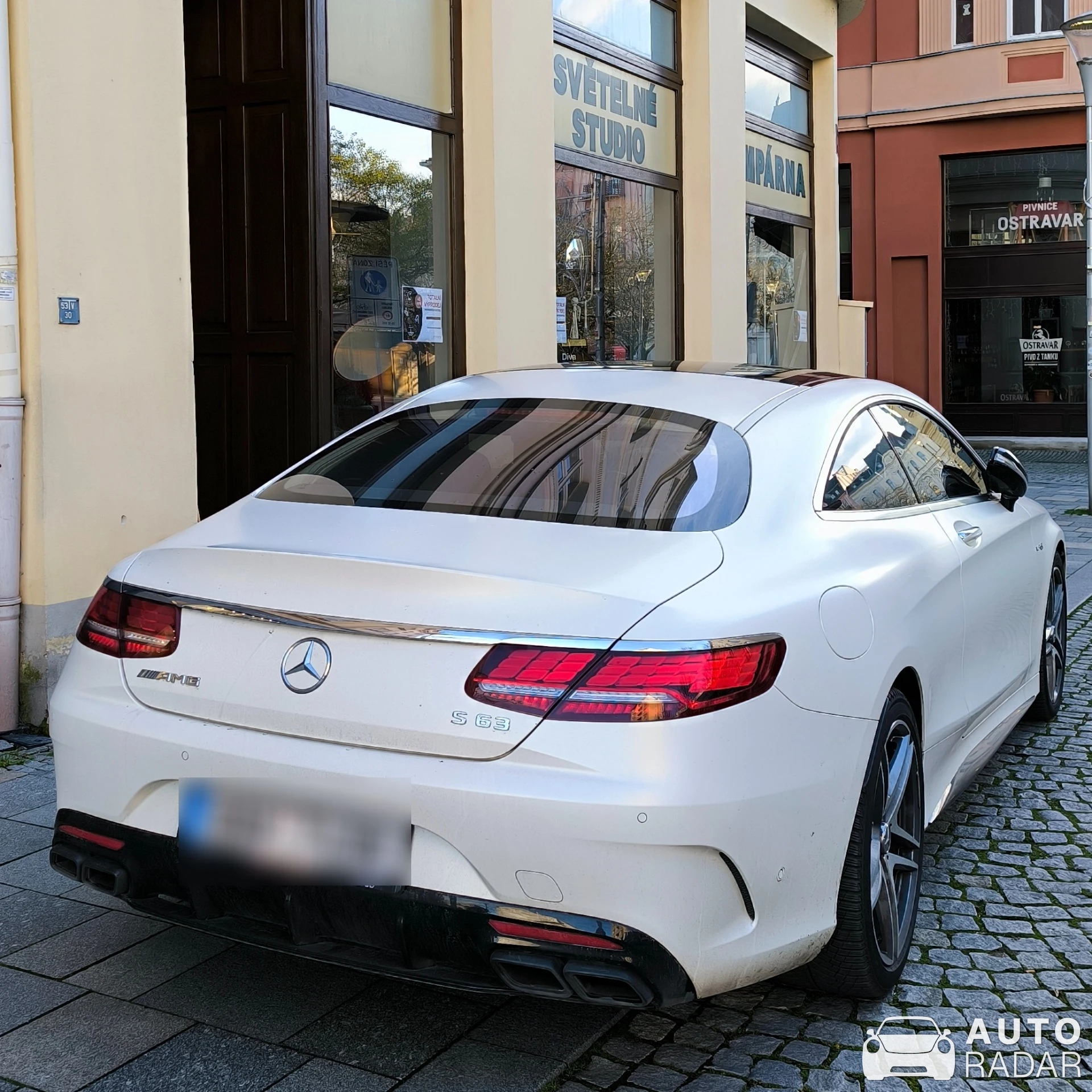 Mercedes-AMG S 63 Coupé C217 2018 spotted in Ostrava