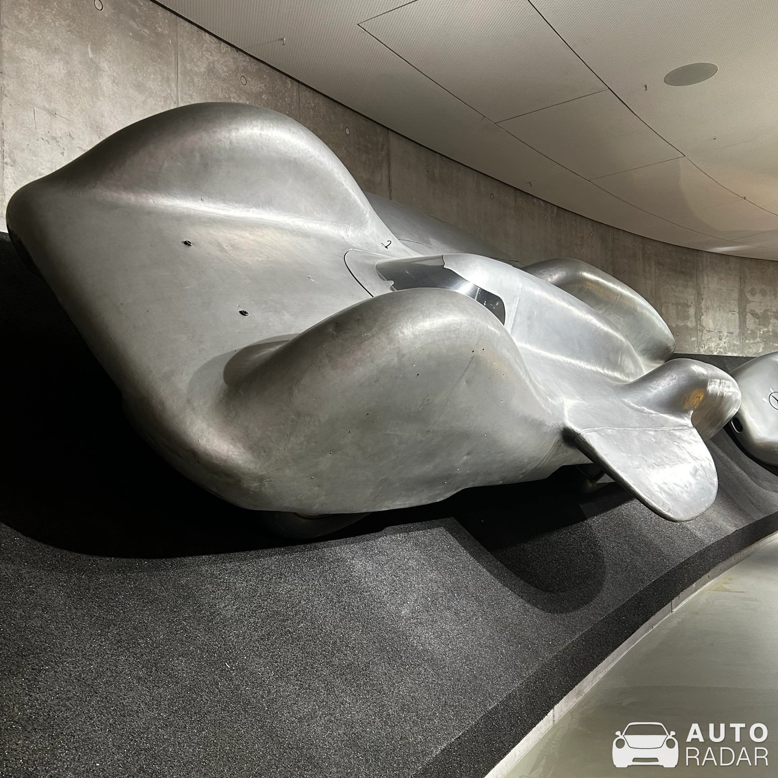 Mercedes-Benz T80 spotted in Stuttgart