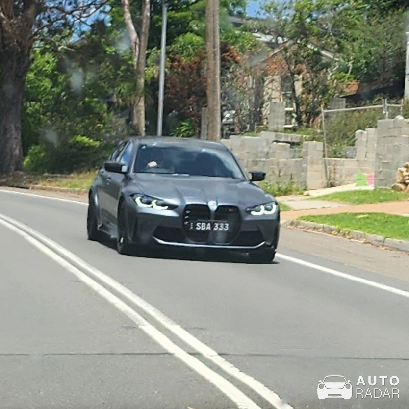 BMW M3 G80 Sedan Competition spotted in Blacktown, Australia