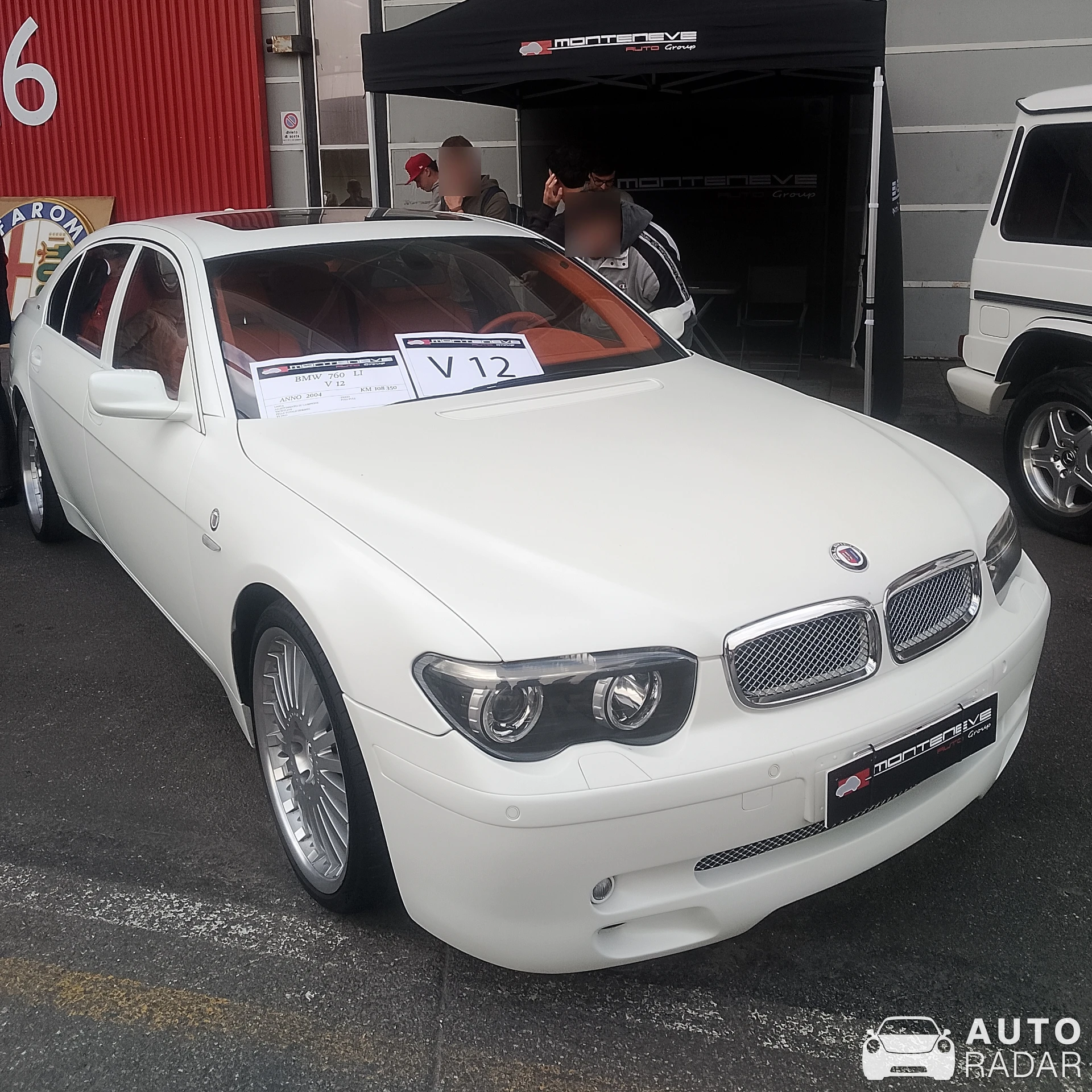 BMW 760Li V12 Xdrive G12 spotted in Bologna