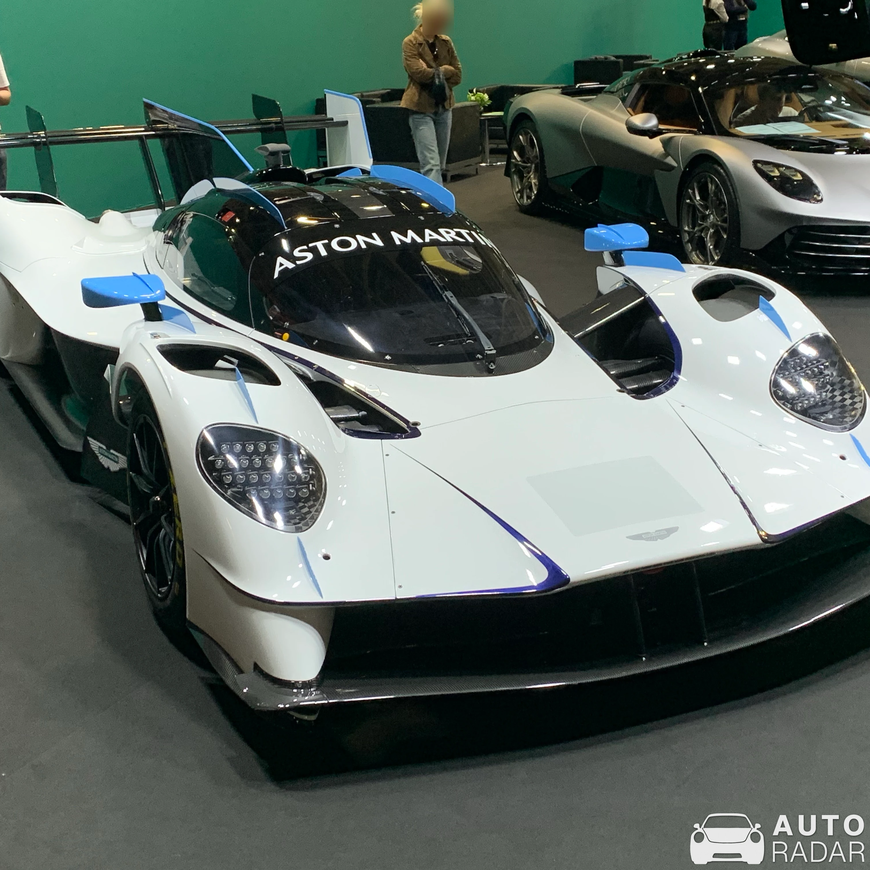 Aston Martin Valkyrie LMH spotted in Paris
