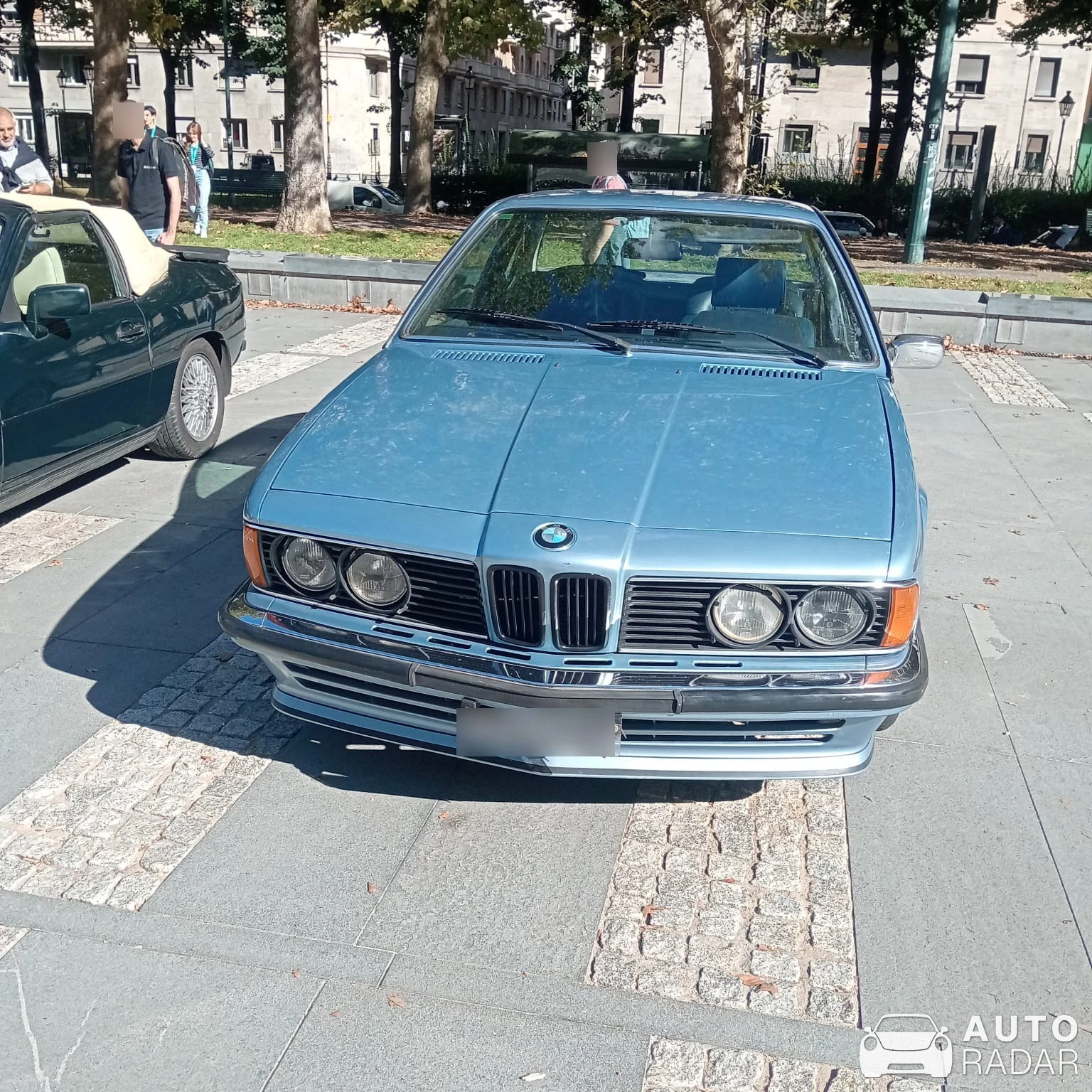 BMW 628 CSi E24 spotted in Turin