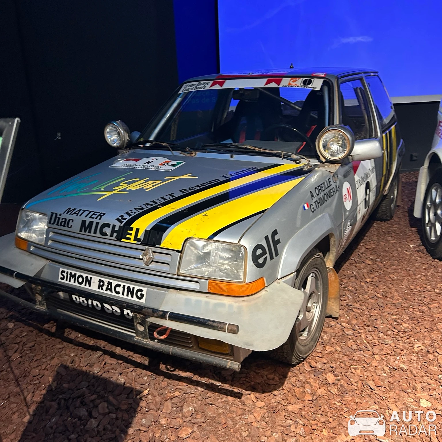 Renault 5 GT Turbo Group N Rally Car spotted in Mulhouse, France
