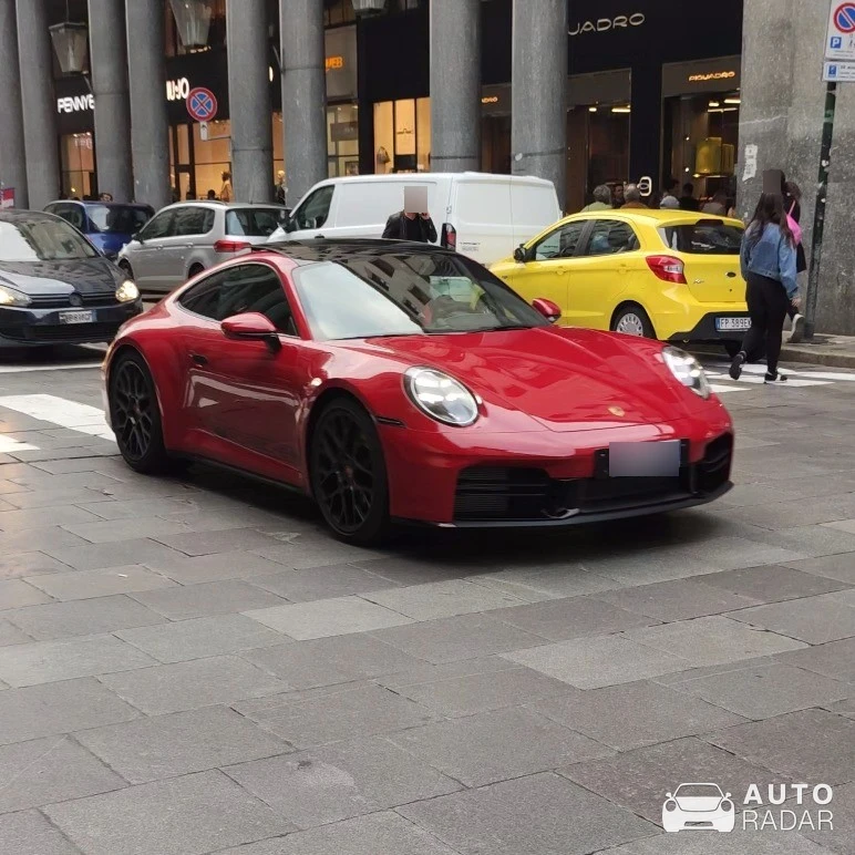 Porsche 992 Carrera S MkII spotted in Torino, Italy
