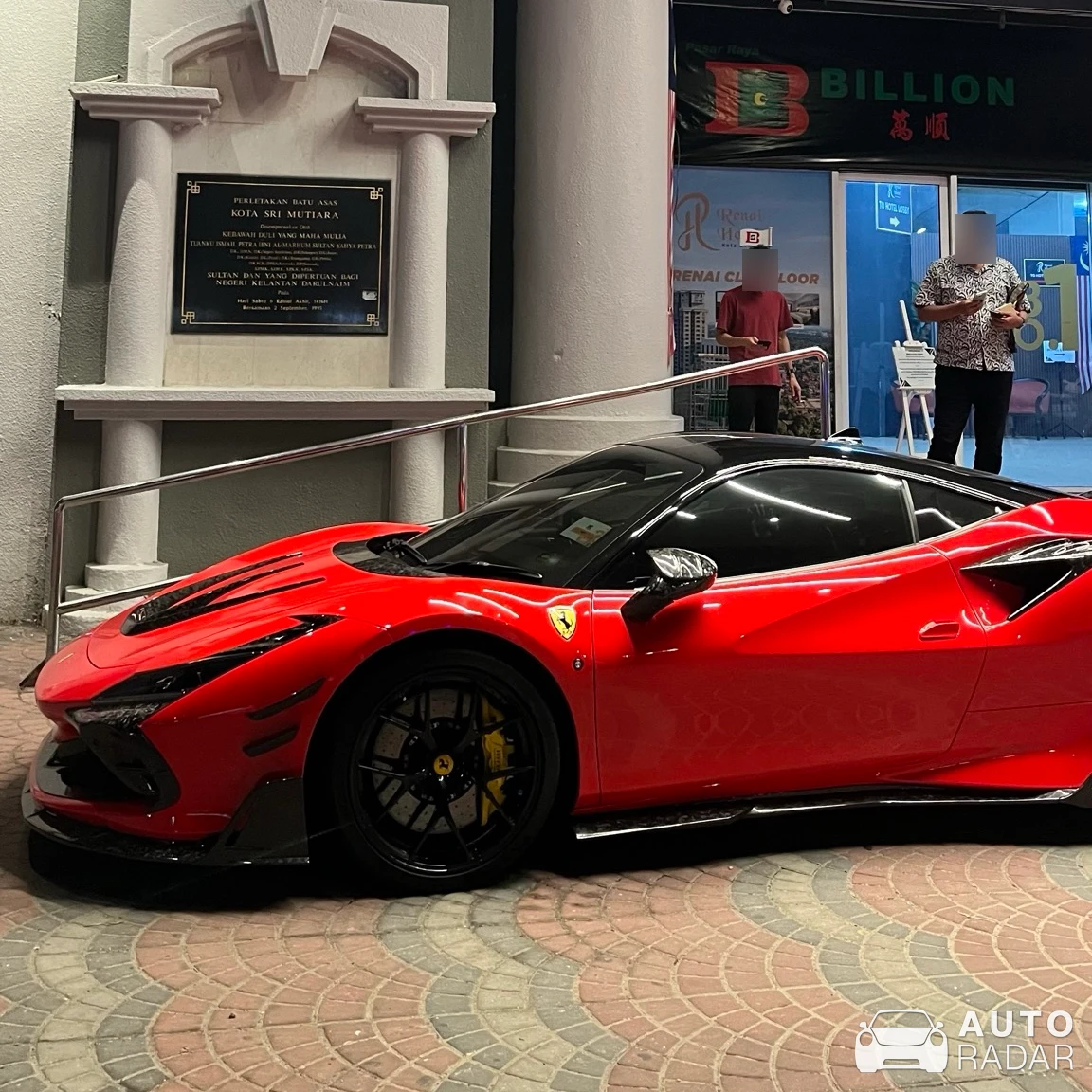 Ferrari F8 Tributo Mansory spotted in Kota Bharu
