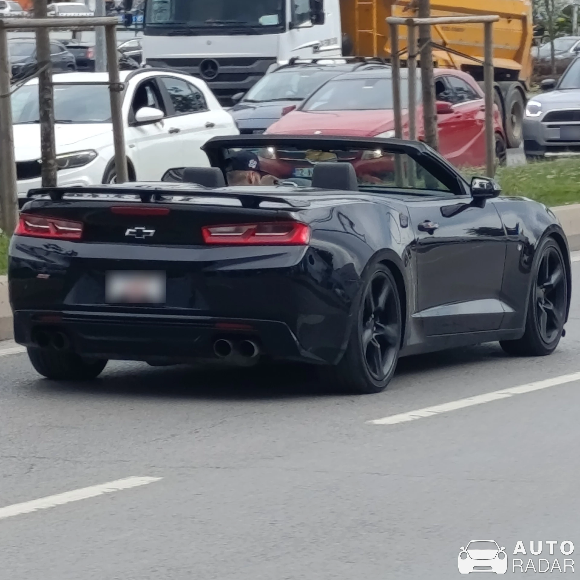 Chevrolet Camaro ZL1 Convertible spotted in Pendik
