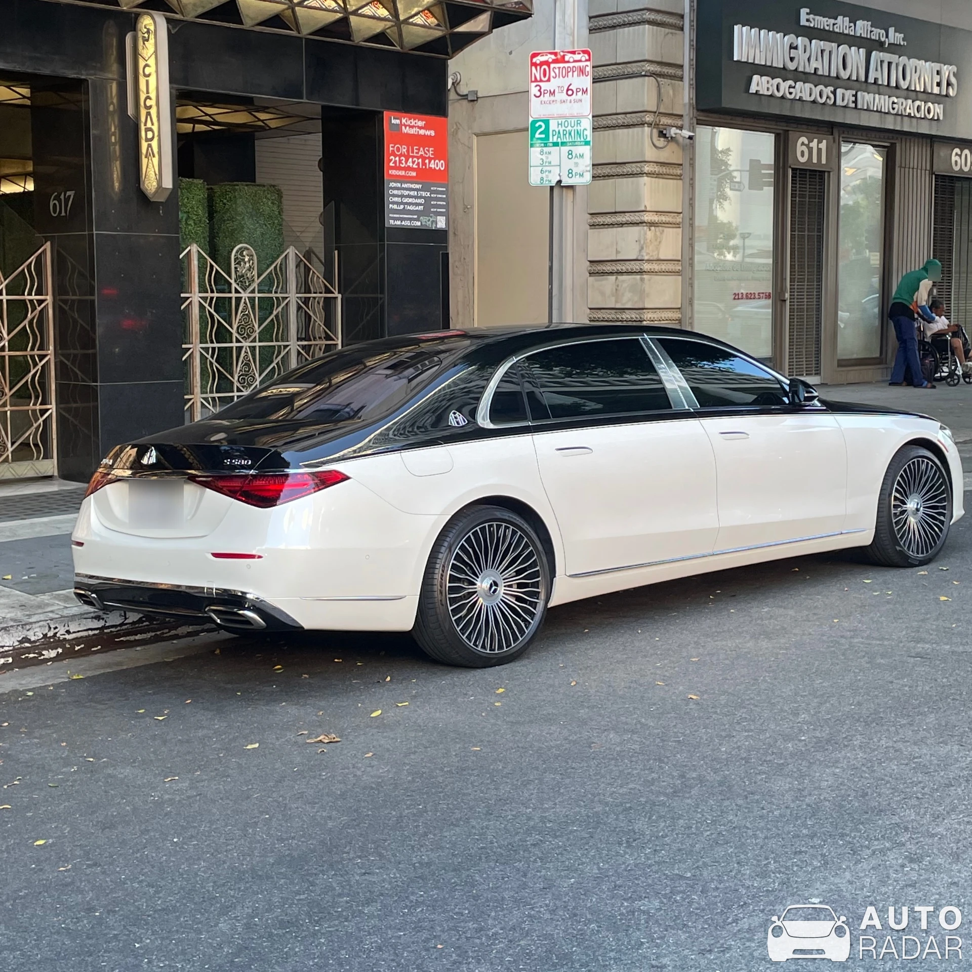 Mercedes-Maybach S 580 4MATIC spotted in Los Angeles, USA