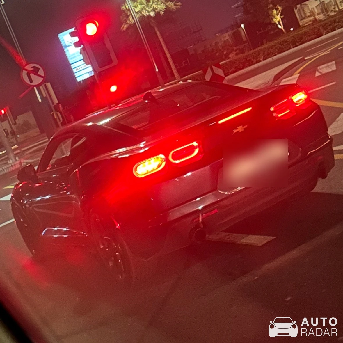 Chevrolet Camaro spotted in Dubai, United Arab Emirates