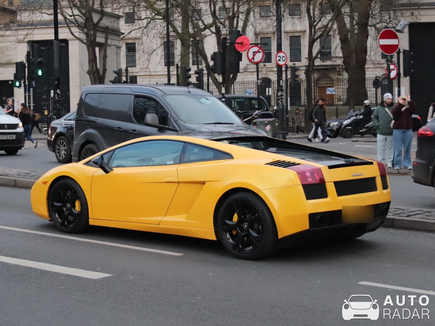 Lamborghini Gallardo spotted in Greater London, United Kingdom