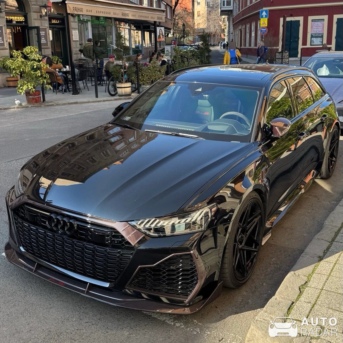 Audi ABT RS6 Avant C8 Johann Abt Signature Edition spotted in Budapest