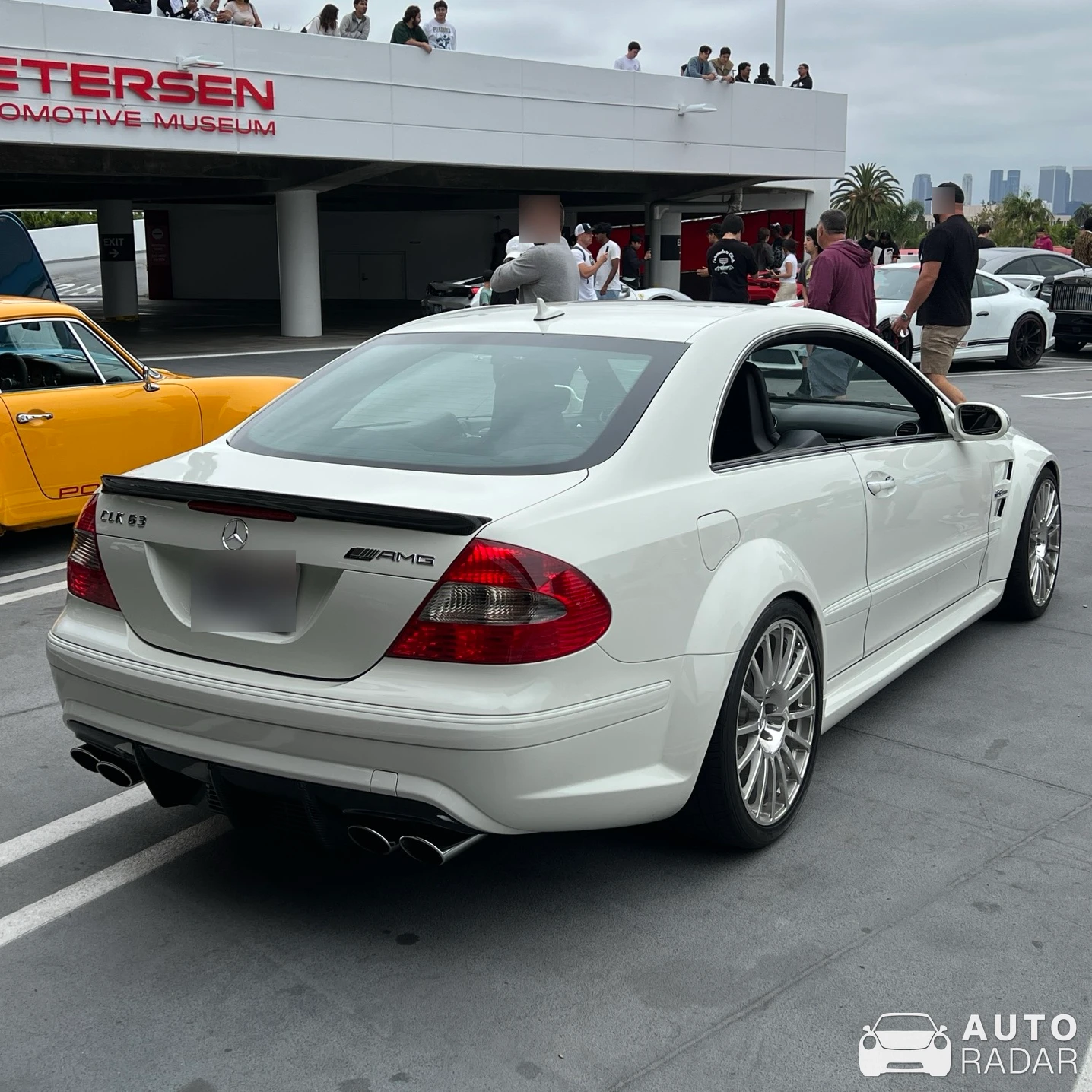 Mercedes-Benz CLK 63 AMG Black Series spotted in Los Angeles