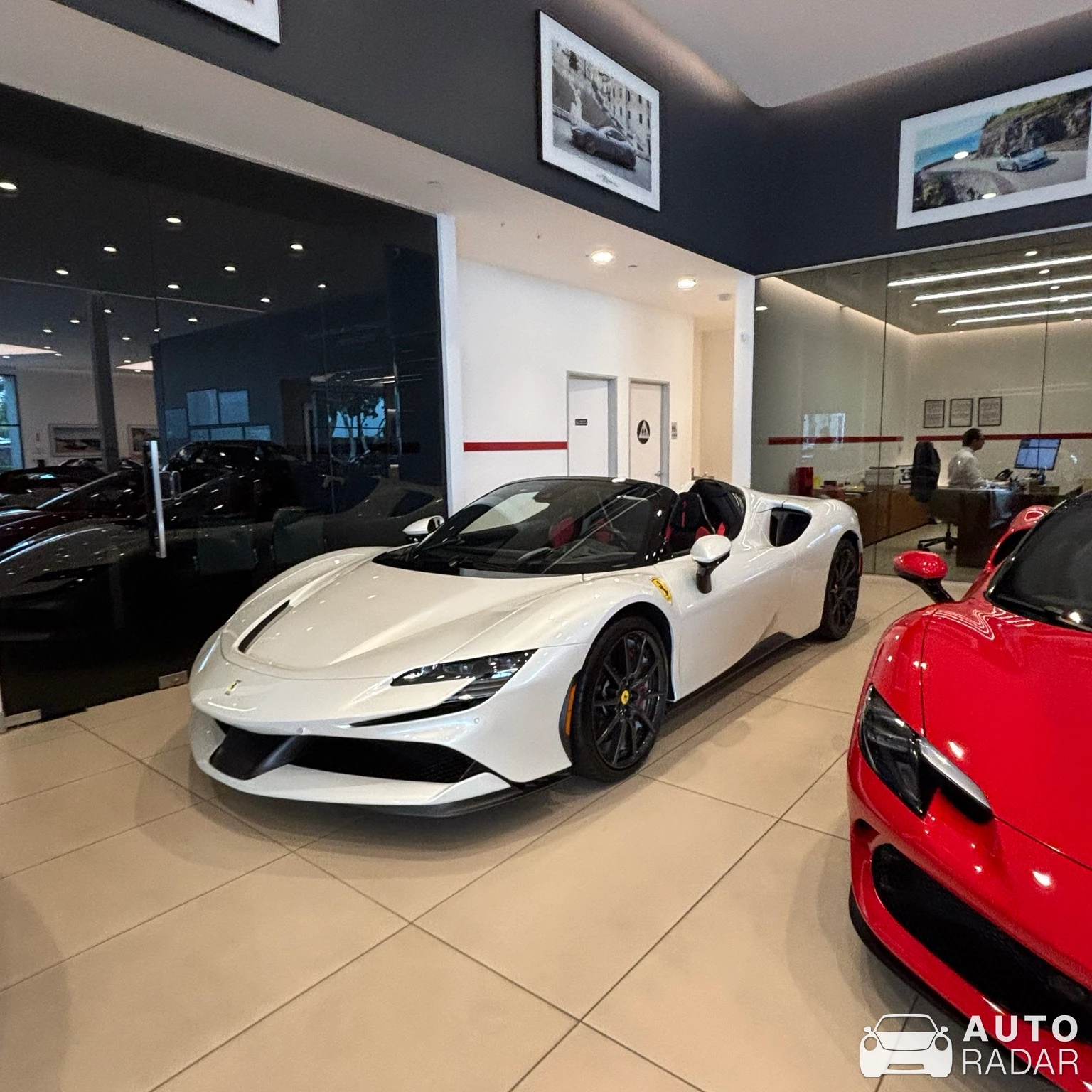 Ferrari SF90 Spider spotted in Newport Beach, United States