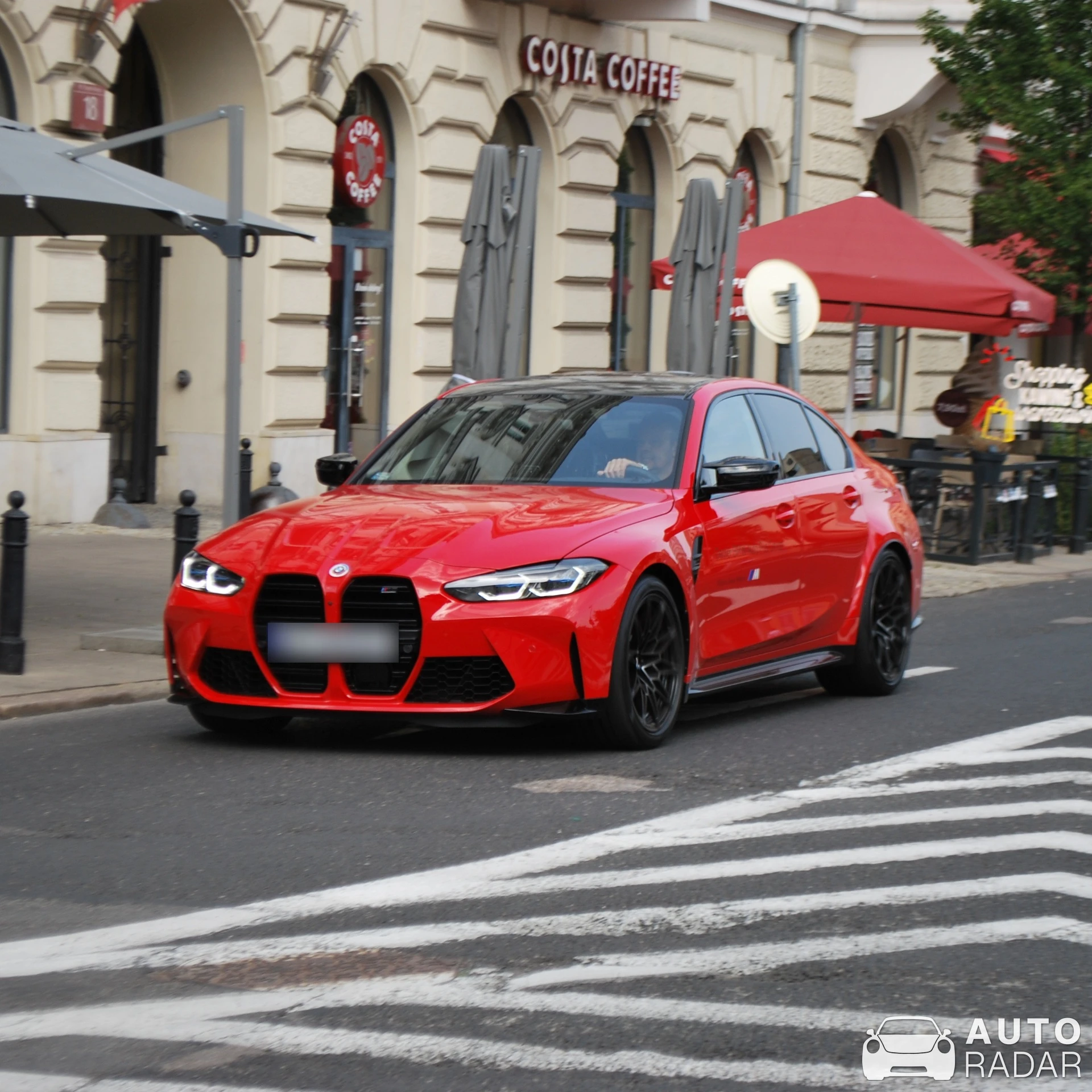 BMW M3 G80 Sedan Competition spotted in Warszawa, Poland