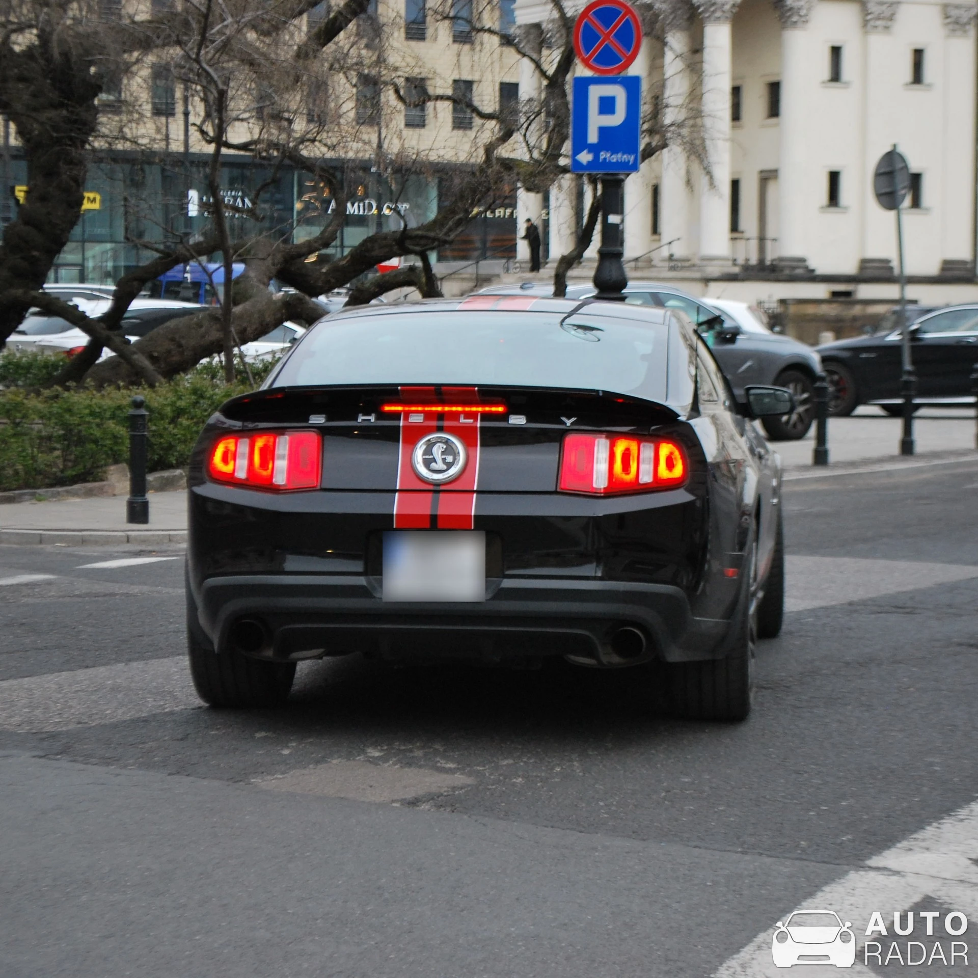 Ford Mustang Shelby GT500 2011 spotted in Warszawa, Poland