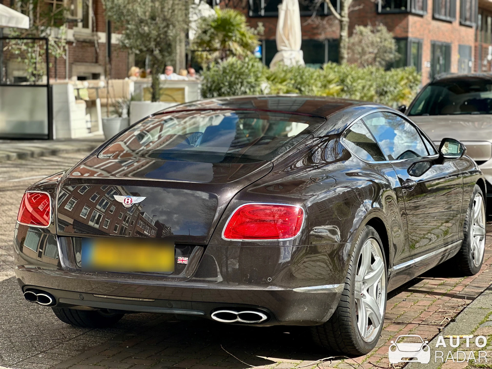 Bentley Continental GT V8 2016 spotted in Rotterdam