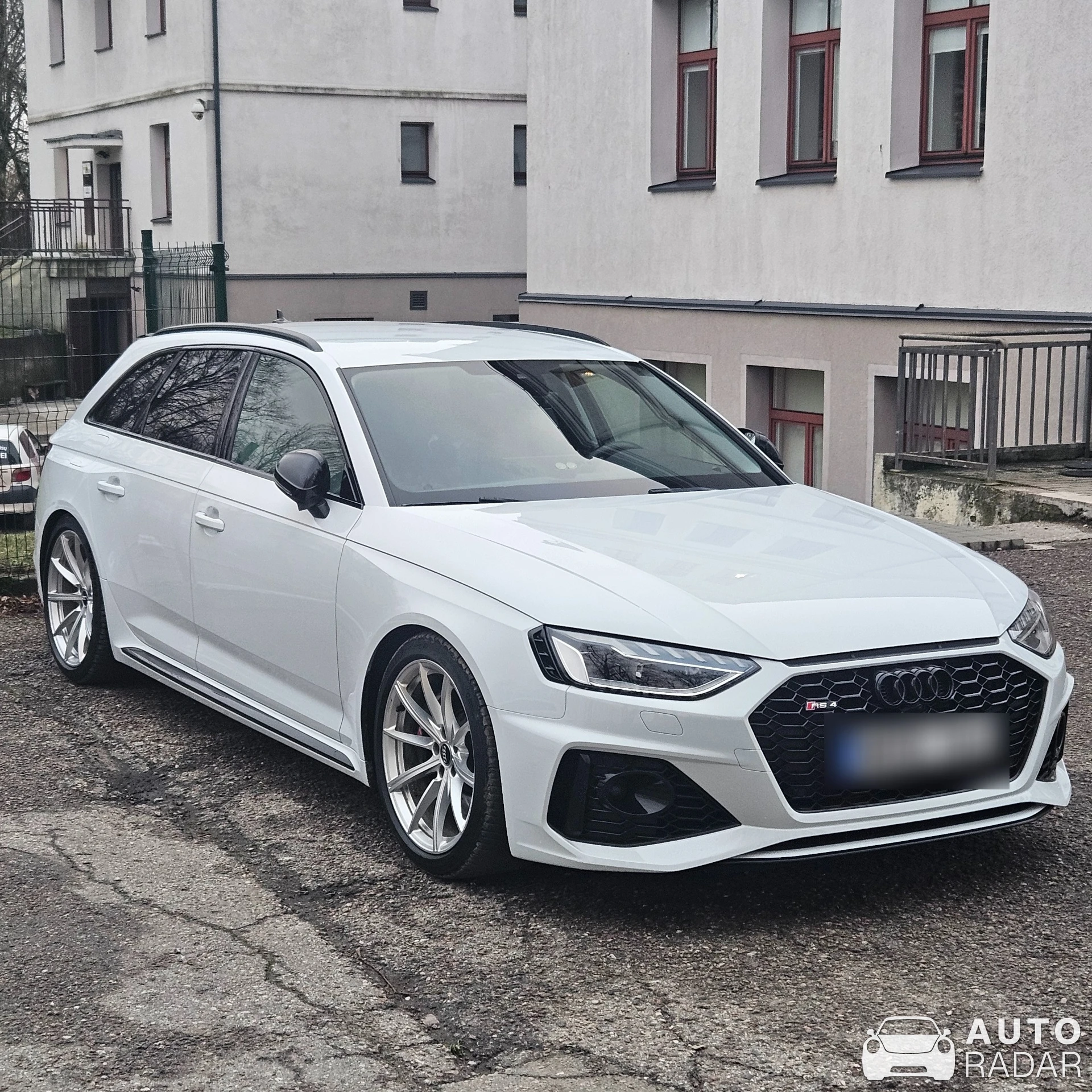 Audi RS4 Avant B9 spotted in Kretinga, Lietuva
