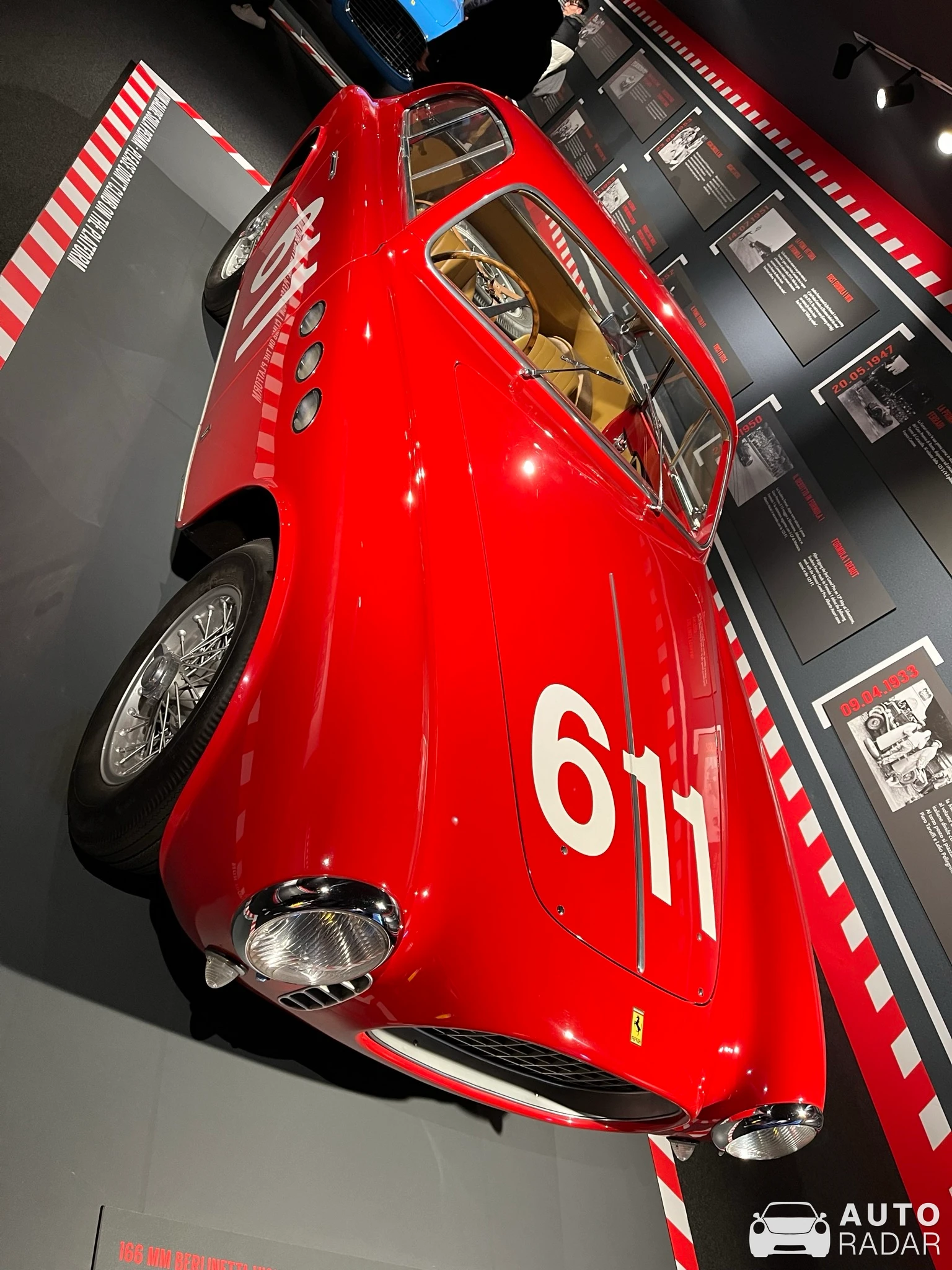 Ferrari 166 MM spotted in Maranello