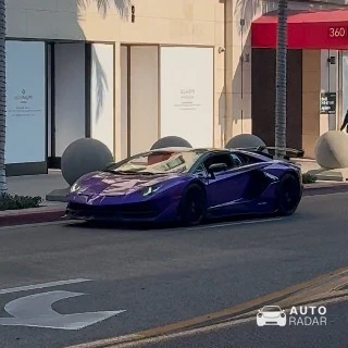 Lamborghini Aventador LP770-4 SVJ Roadster spotted in Beverly Hills, United States