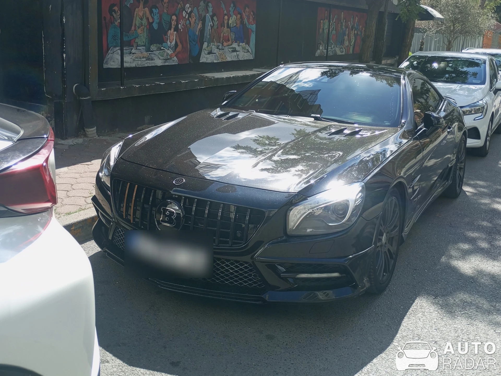Mercedes-Benz Brabus B50 spotted in Kadıköy