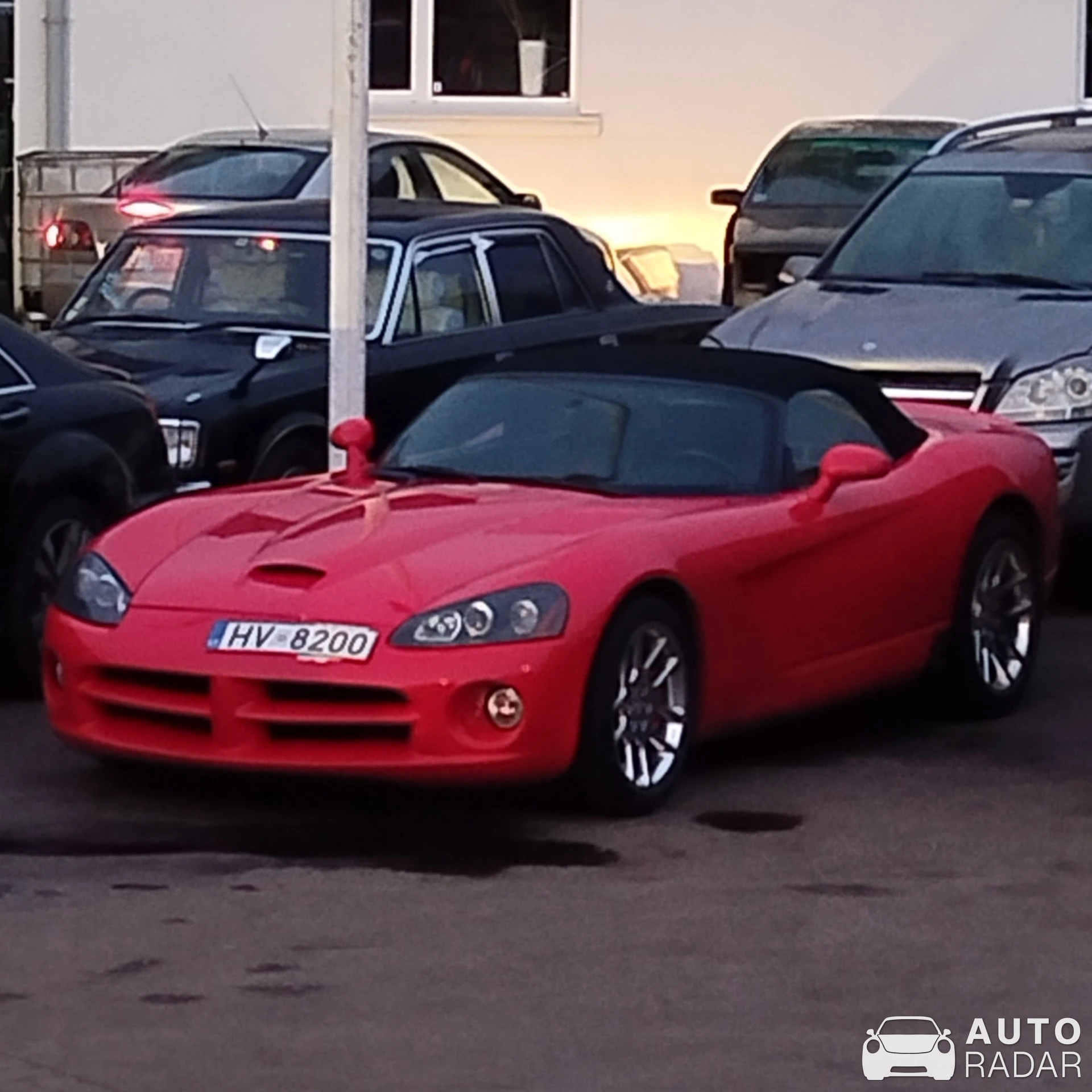 Dodge Viper SRT-10 spotted in Rīga, Latvia