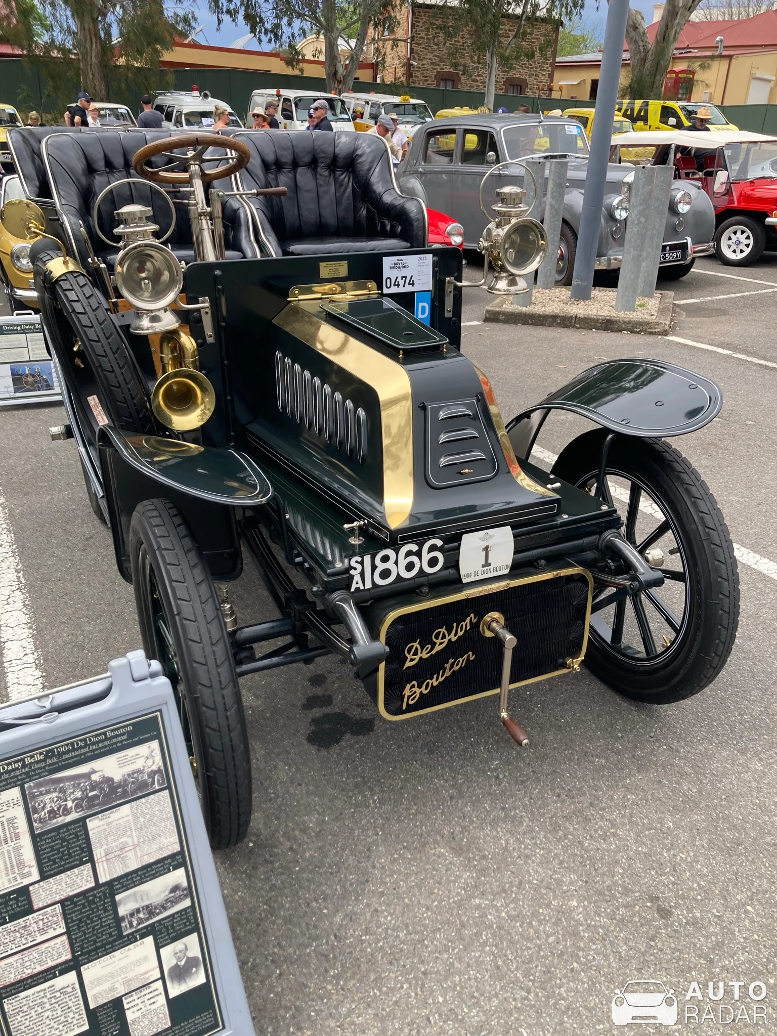 De Dion-Bouton Type Z spotted in Urrbrae, Australia