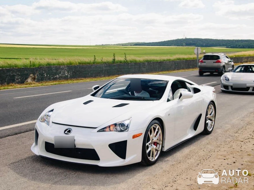 Lexus LFA spotted in Reims, France