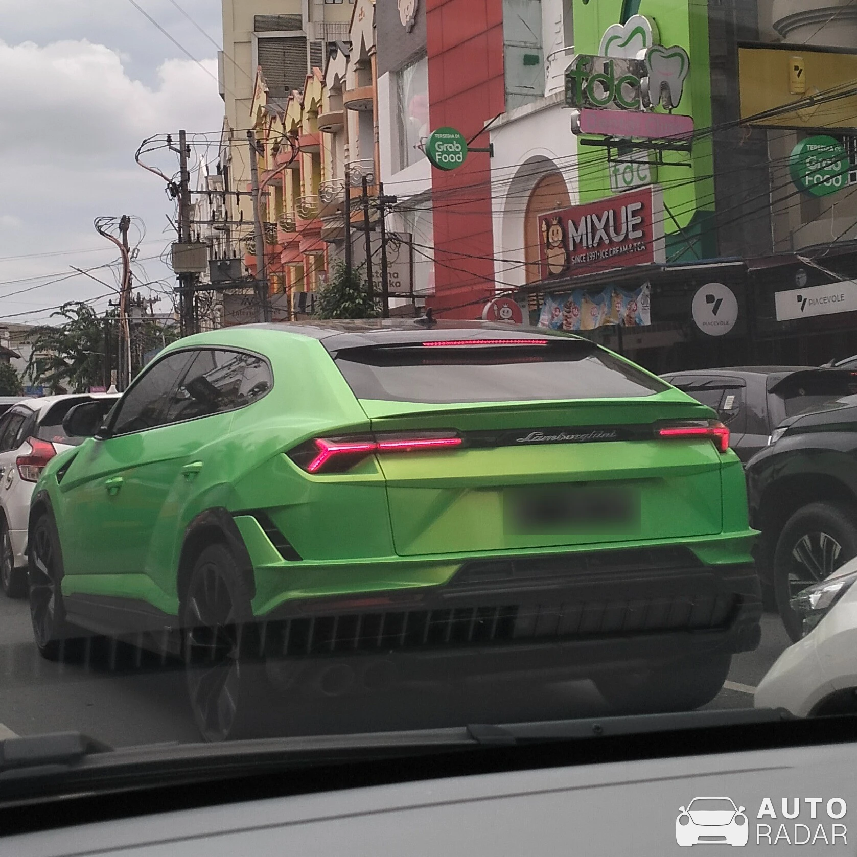 Lamborghini Urus spotted in Medan, Indonesia