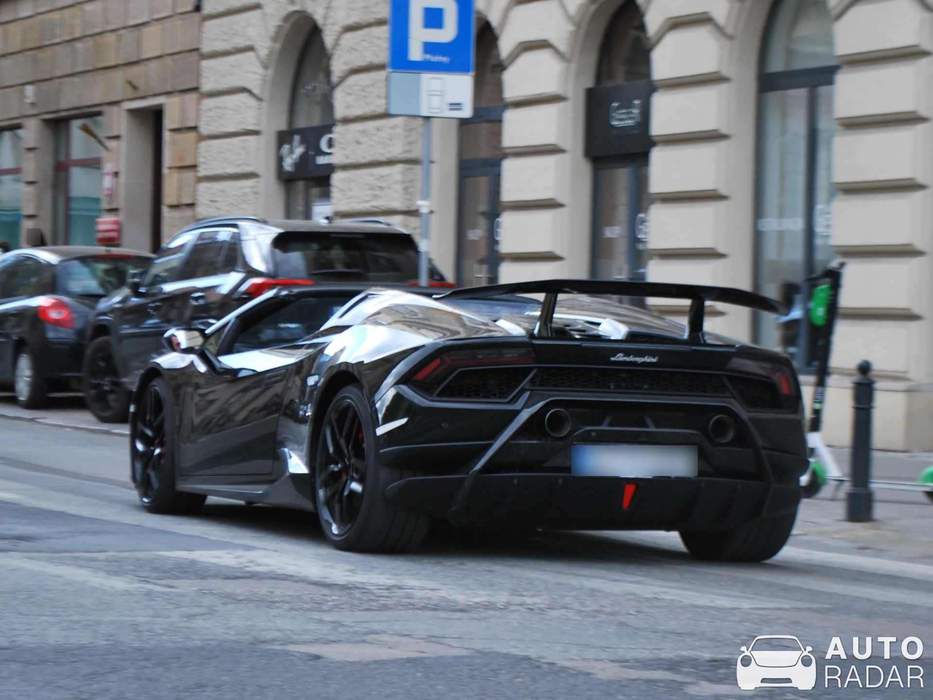 Lamborghini Huracán LP640-4 Performante Spyder spotted in Warszawa, Poland