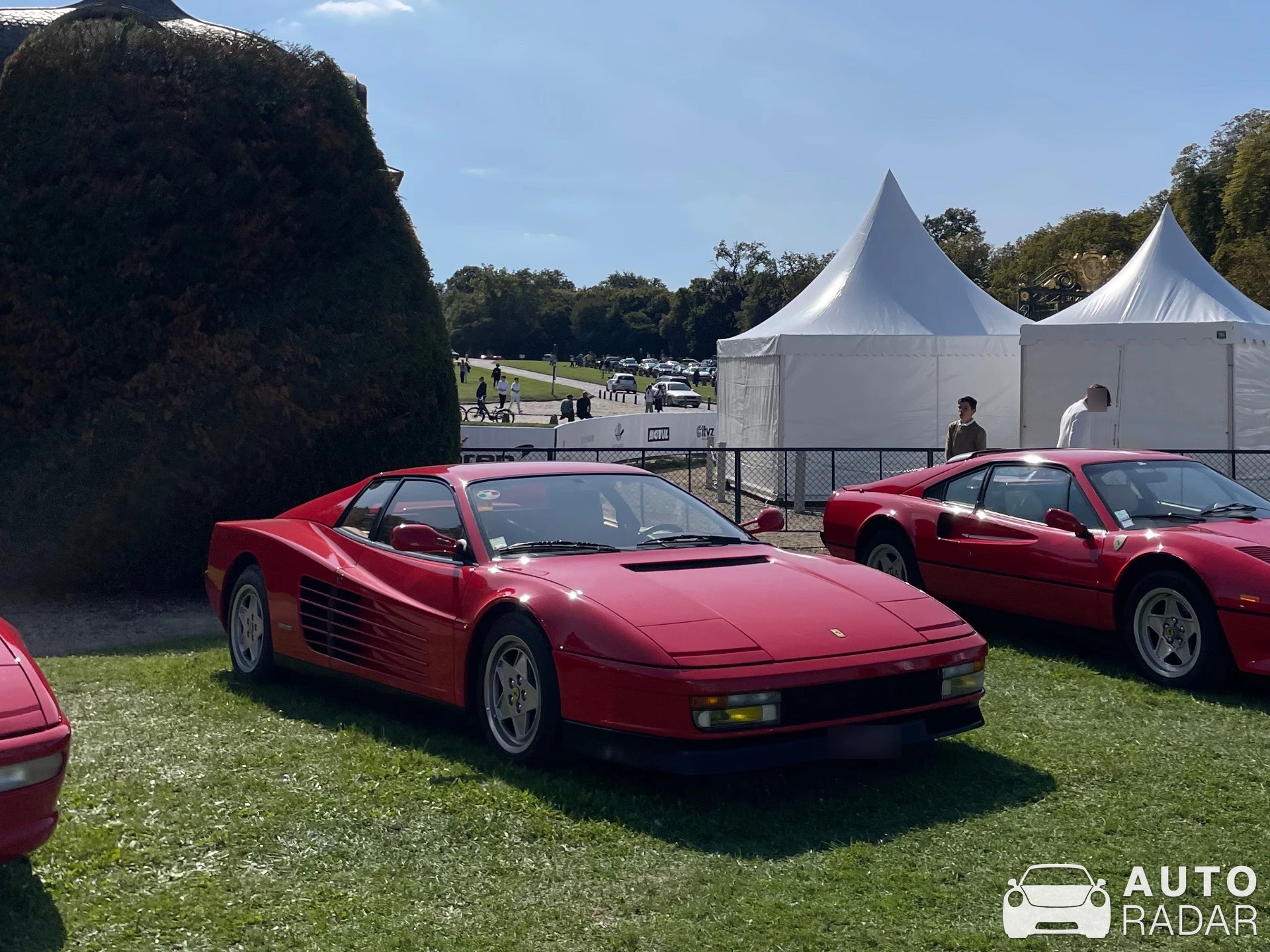Ferrari Testarossa spotted in Chantilly, France