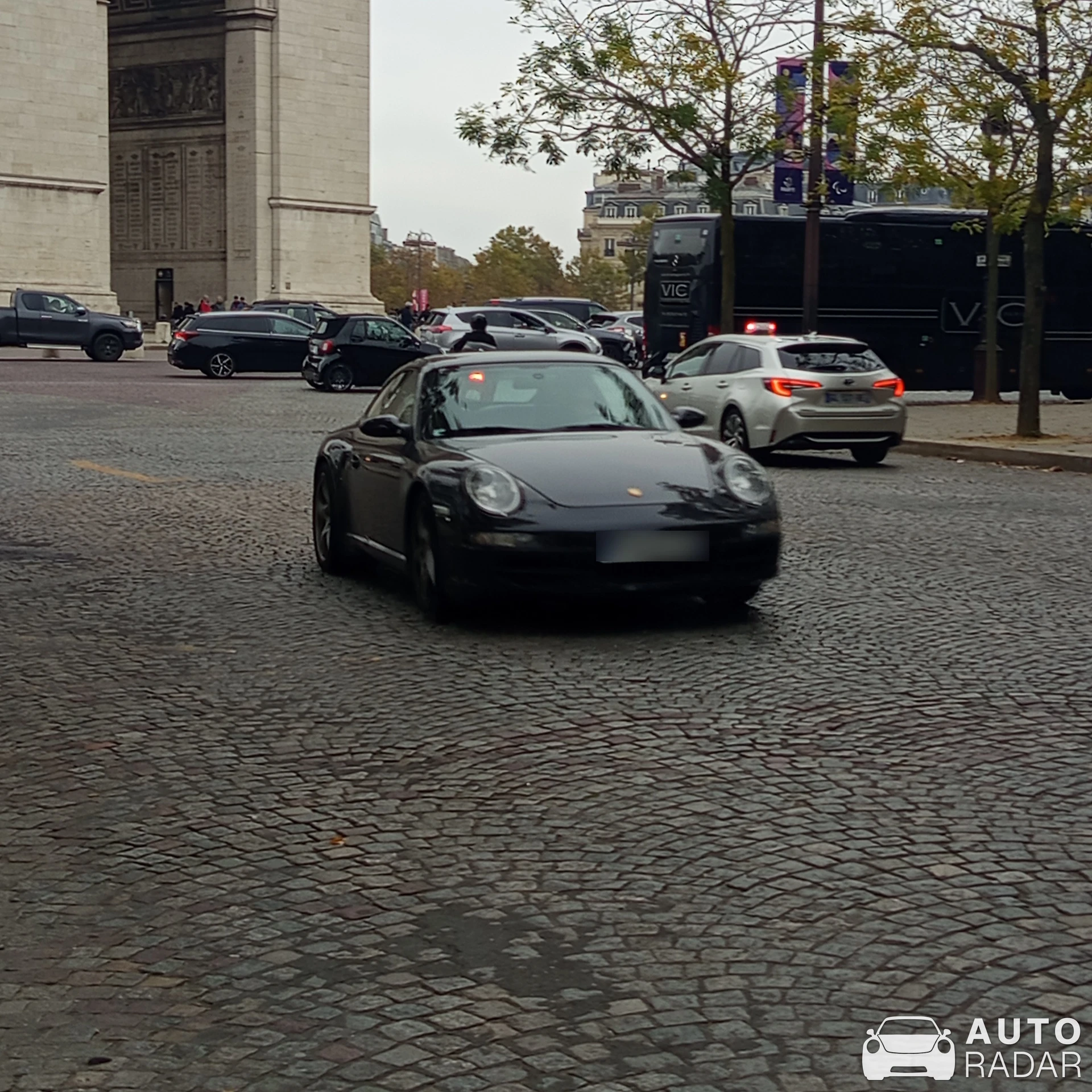 Porsche 997 Carrera S spotted in Paris, France