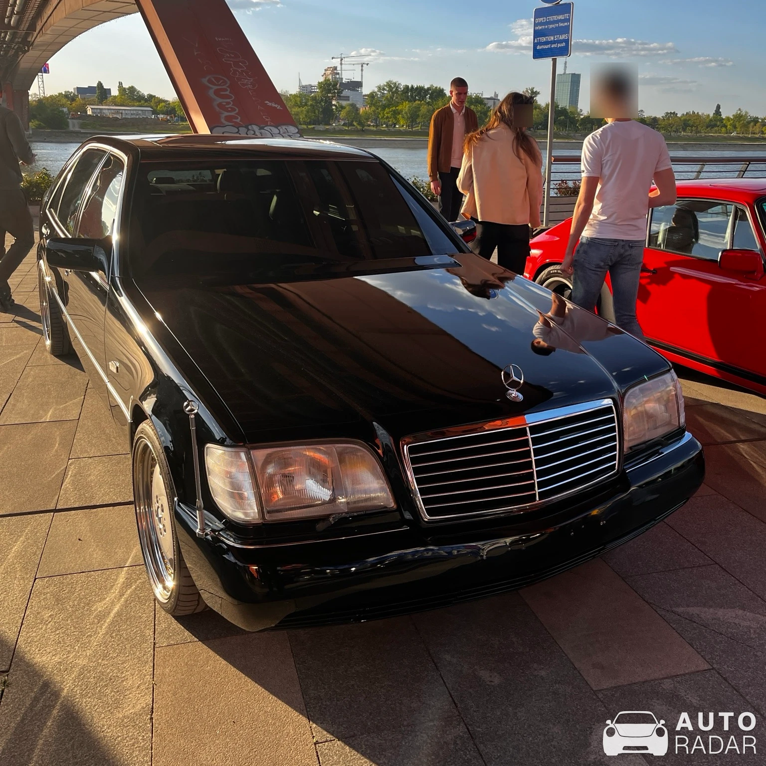 Mercedes-Benz S 60 AMG W140 spotted in Beograd