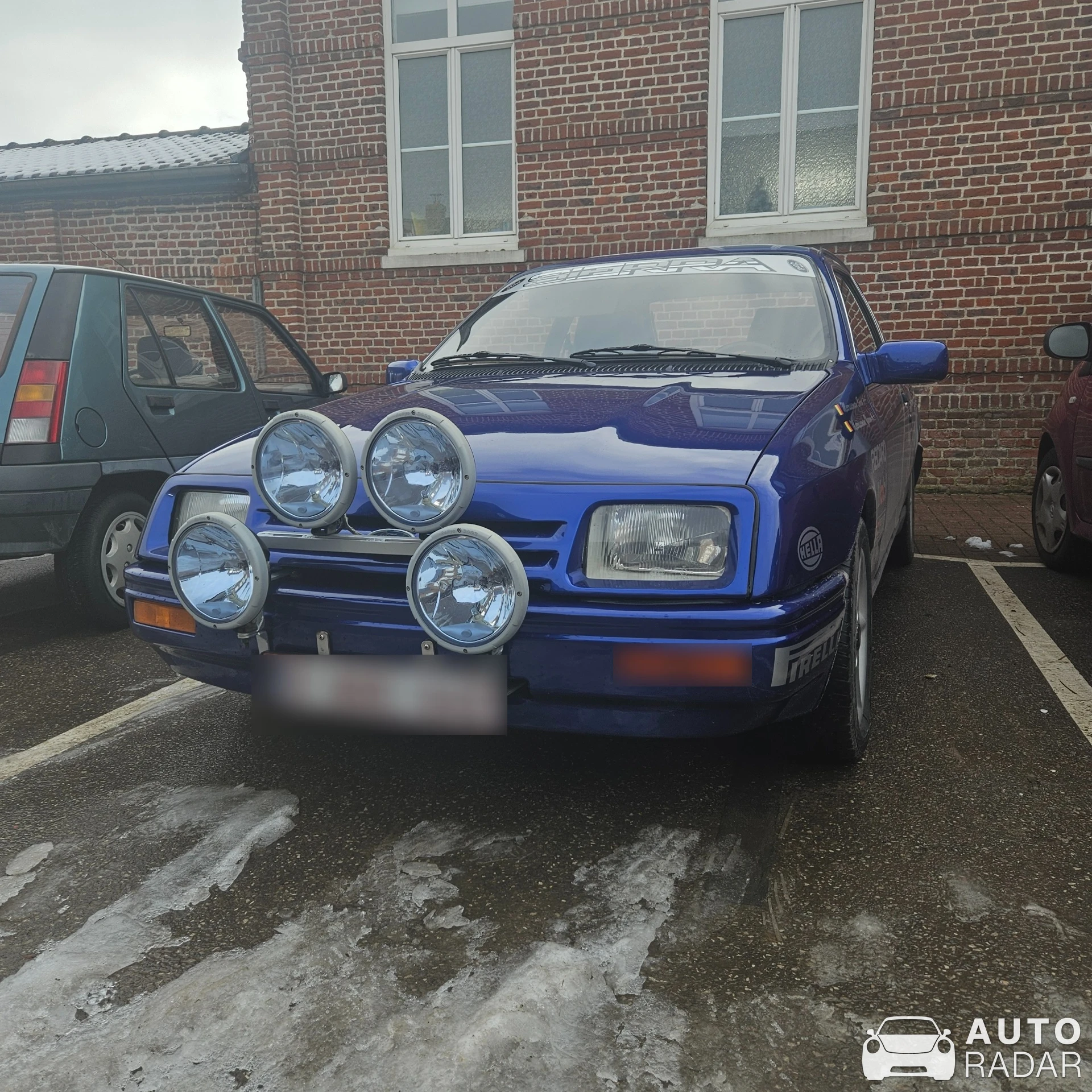 Ford Sierra RS Cosworth spotted in Terdeghem, France