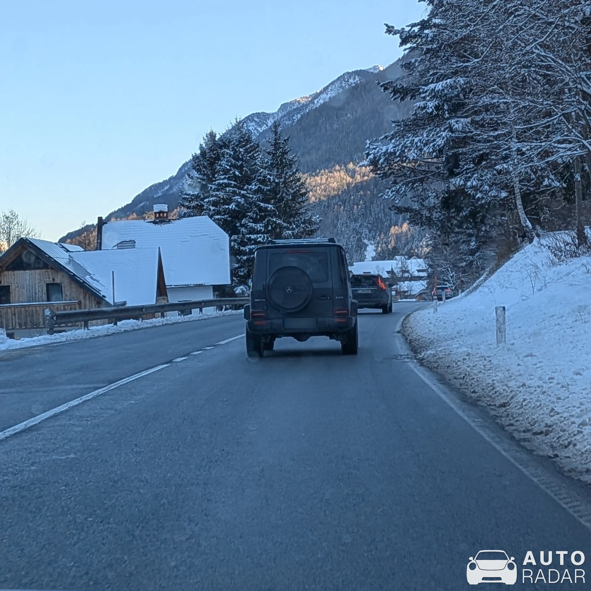 Mercedes-AMG G 63 W463 2018 spotted in Kranjska Gora, Slovenia