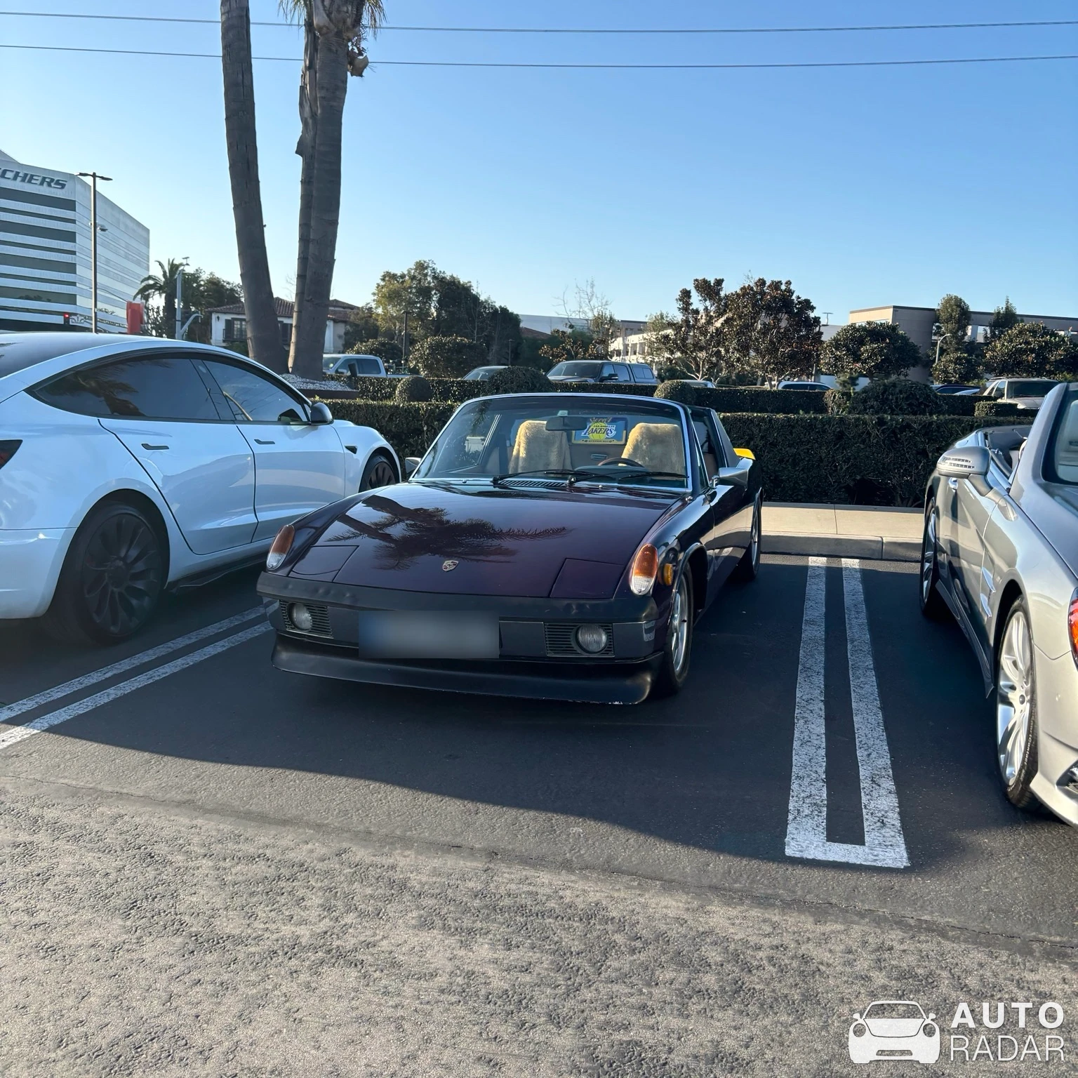 Porsche 914 spotted in El Segundo, United States