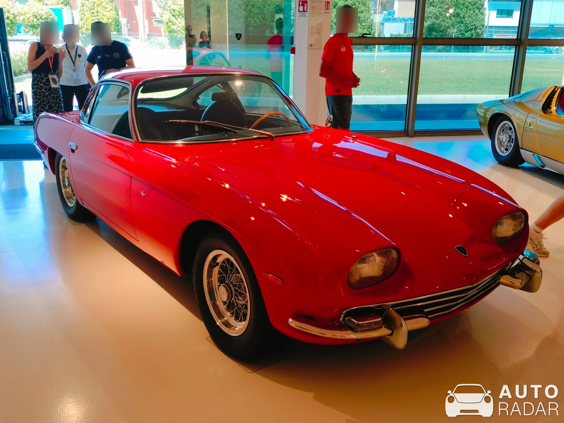 Lamborghini 350 GT spotted in Sant'Agata Bolognese