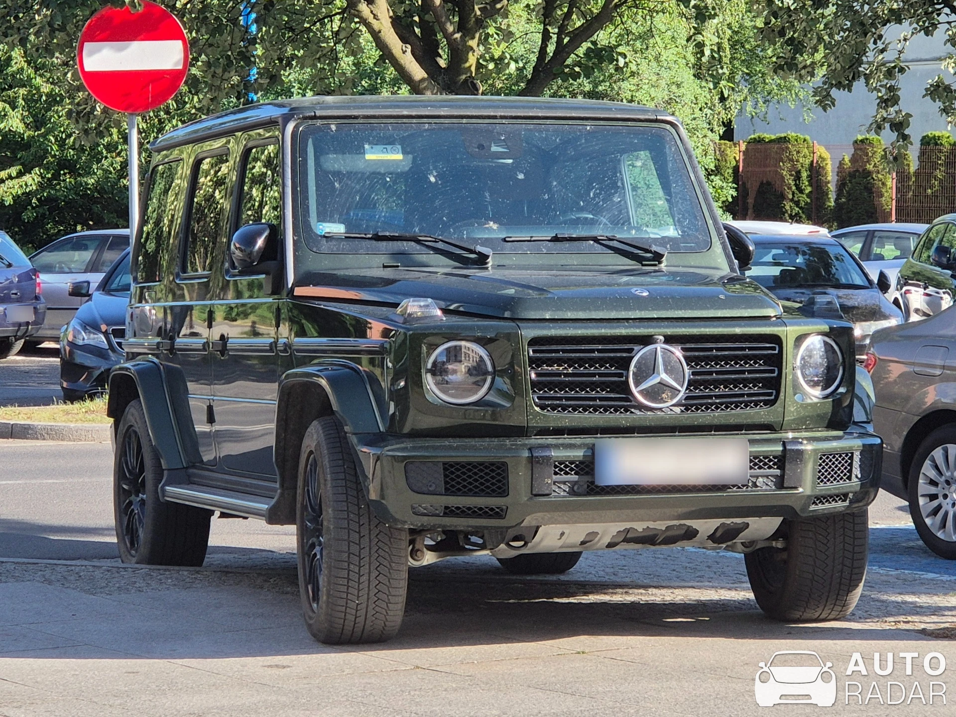 Mercedes-AMG G 63 W463 2018 spotted in Legnica