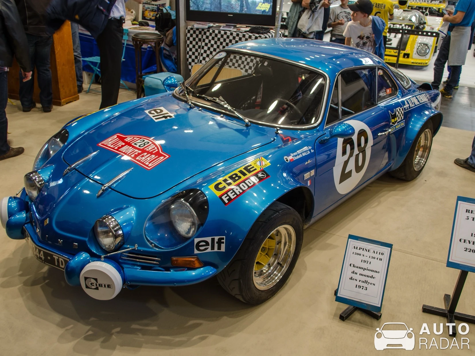 Alpine A110 1300 spotted in Alpine, États-Unis