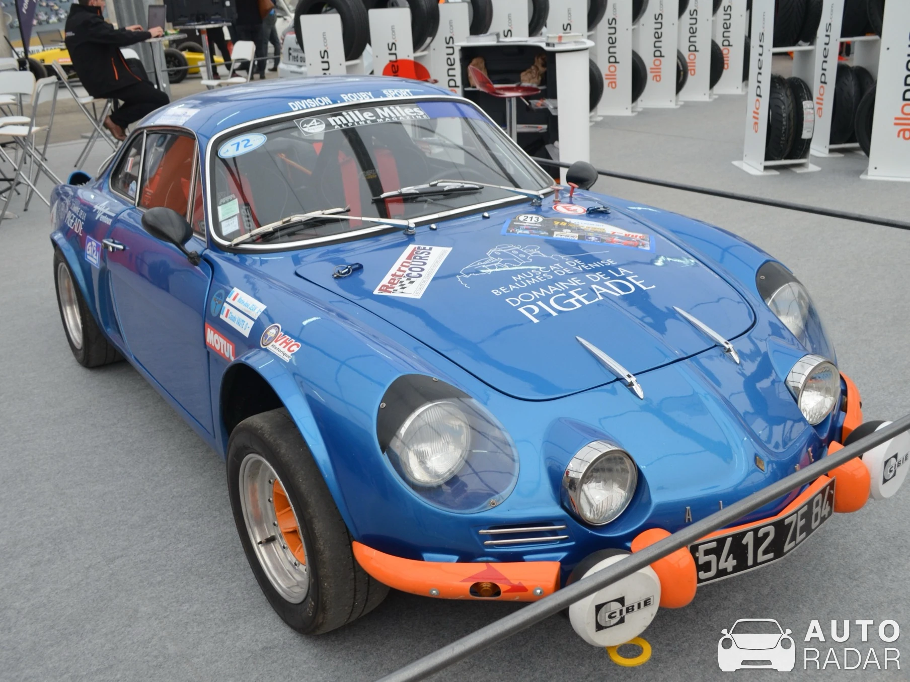 Alpine A110 1300 spotted in Alpine