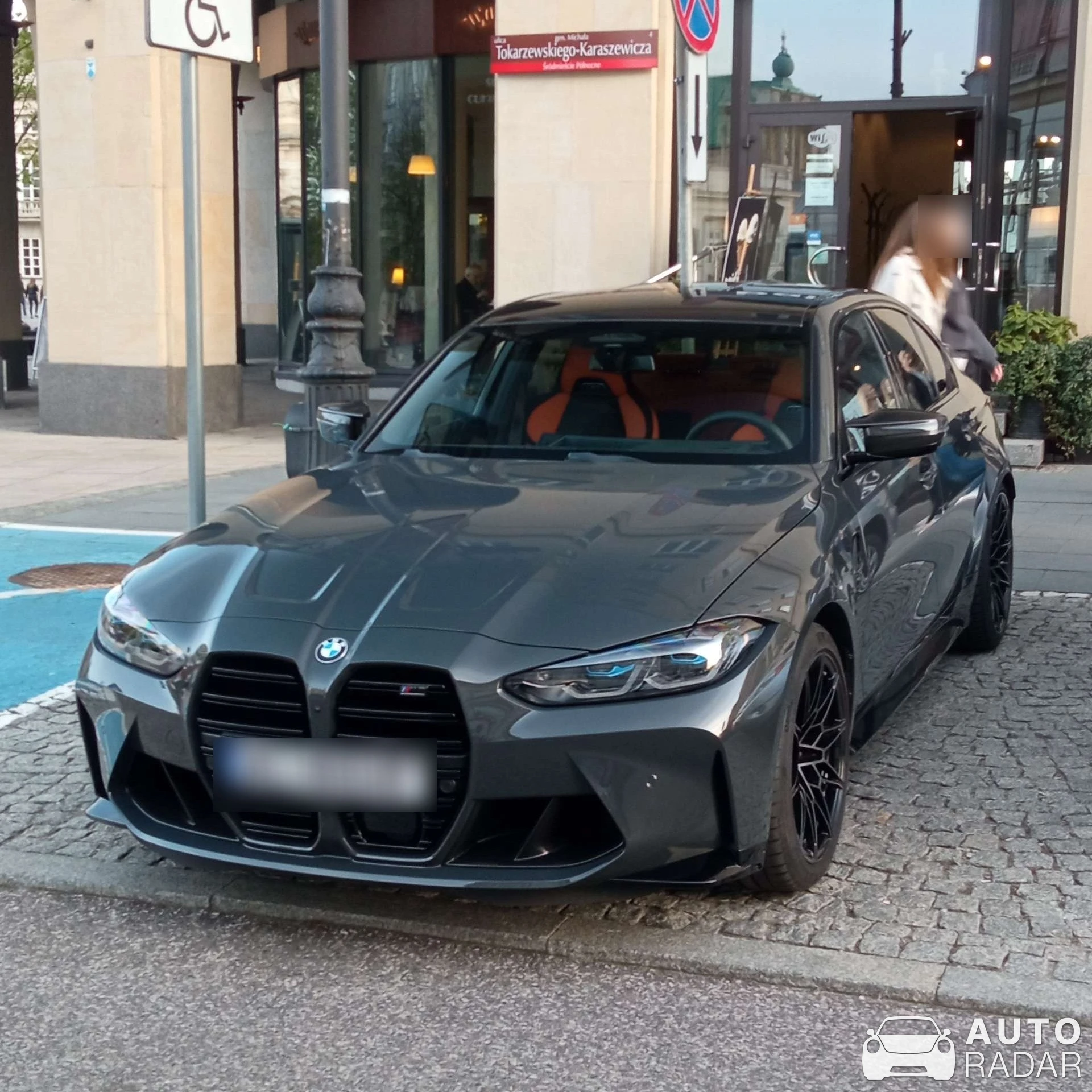 BMW M3 G80 Sedan Competition spotted in Warszawa, Poland