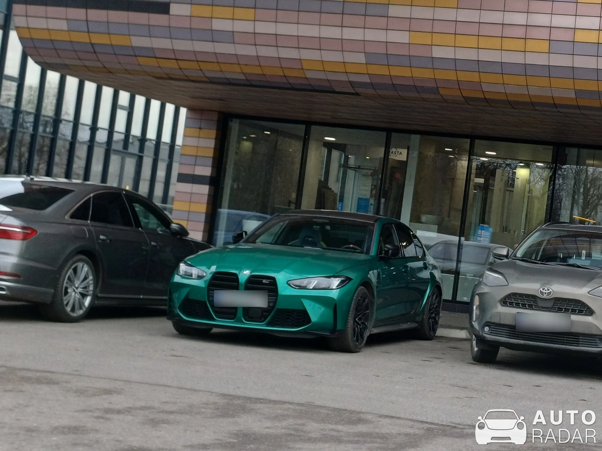 BMW M3 G80 Sedan Competition spotted in Kaunas, Lithuania