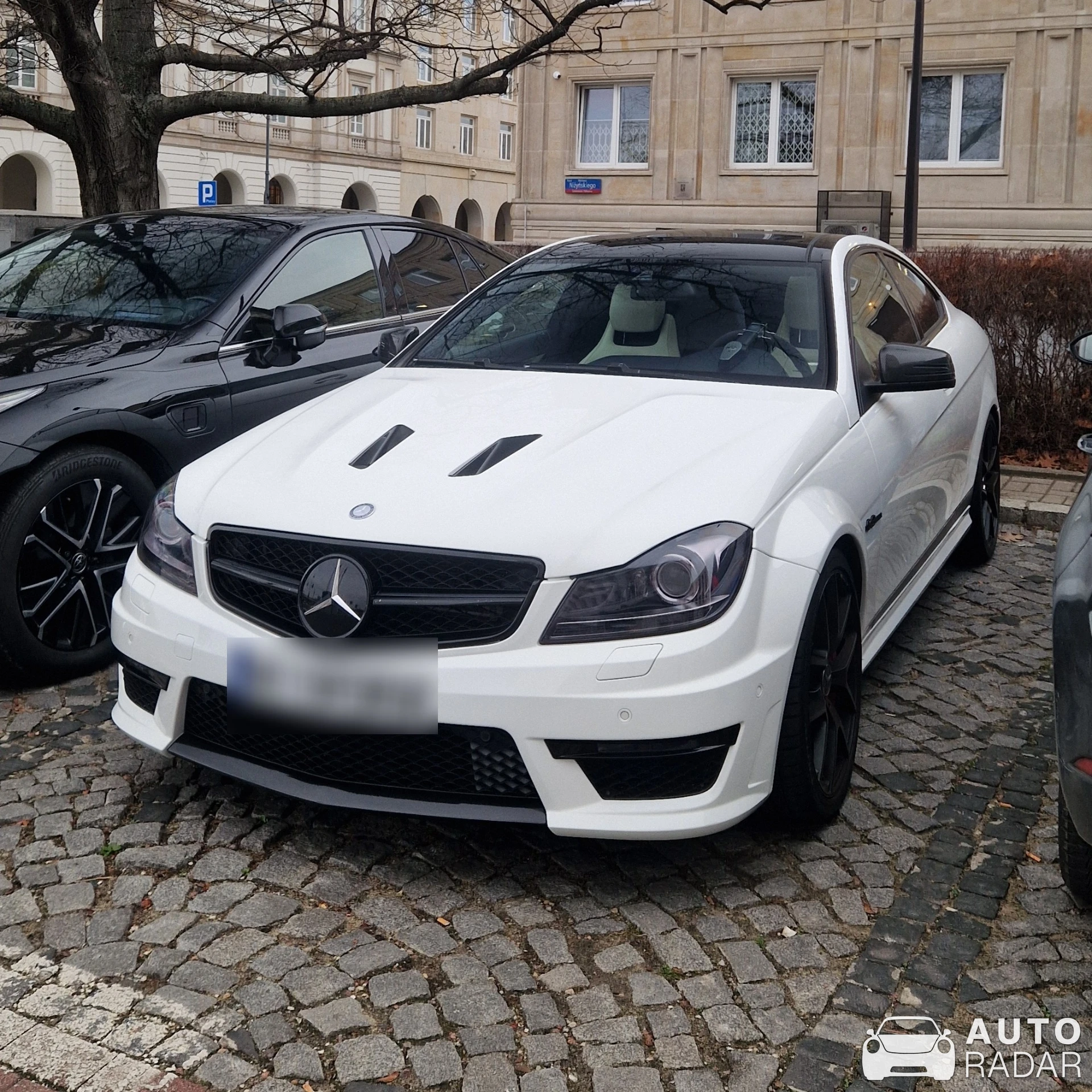 Mercedes-Benz C 63 AMG Coupé Edition 507 spotted in Warszawa