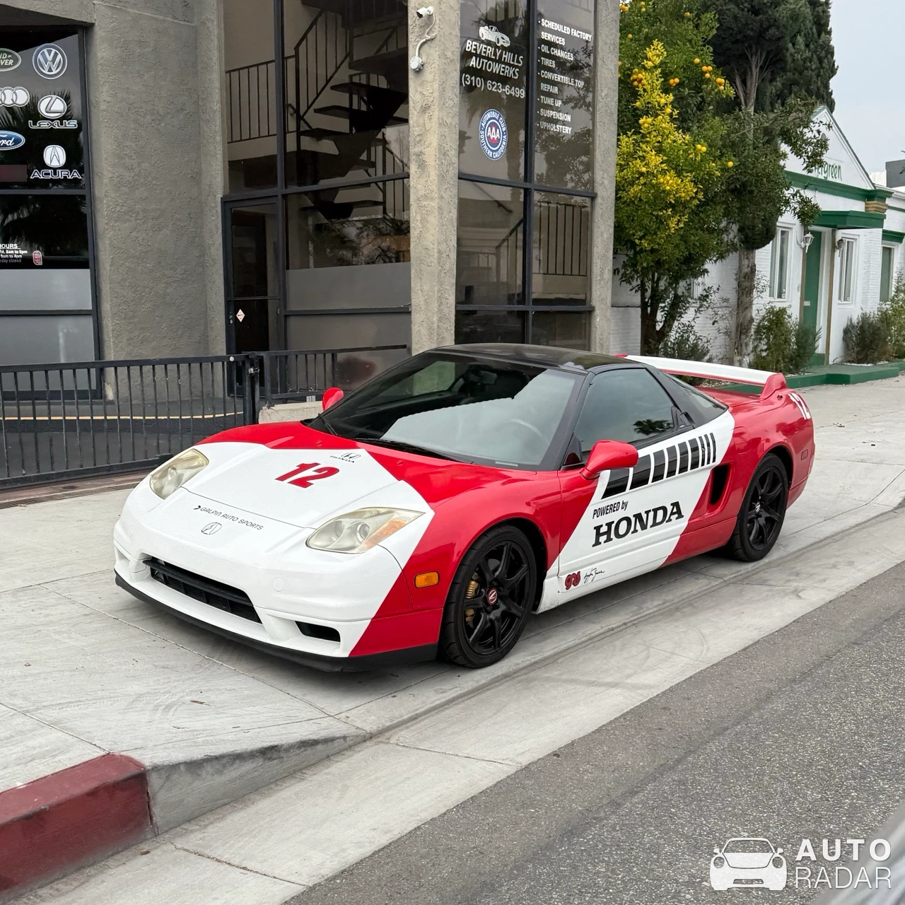 Acura NSX NA2 spotted in Beverly Hills, United States